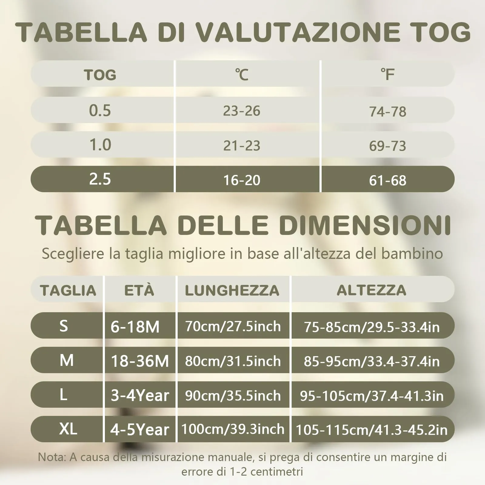 MIKAFEN Sacco Nanna Invernale con Gambe, 2,5 Tog, Cotone, 85-95 cm, 18-36 Mesi, Anatra - immagine 7