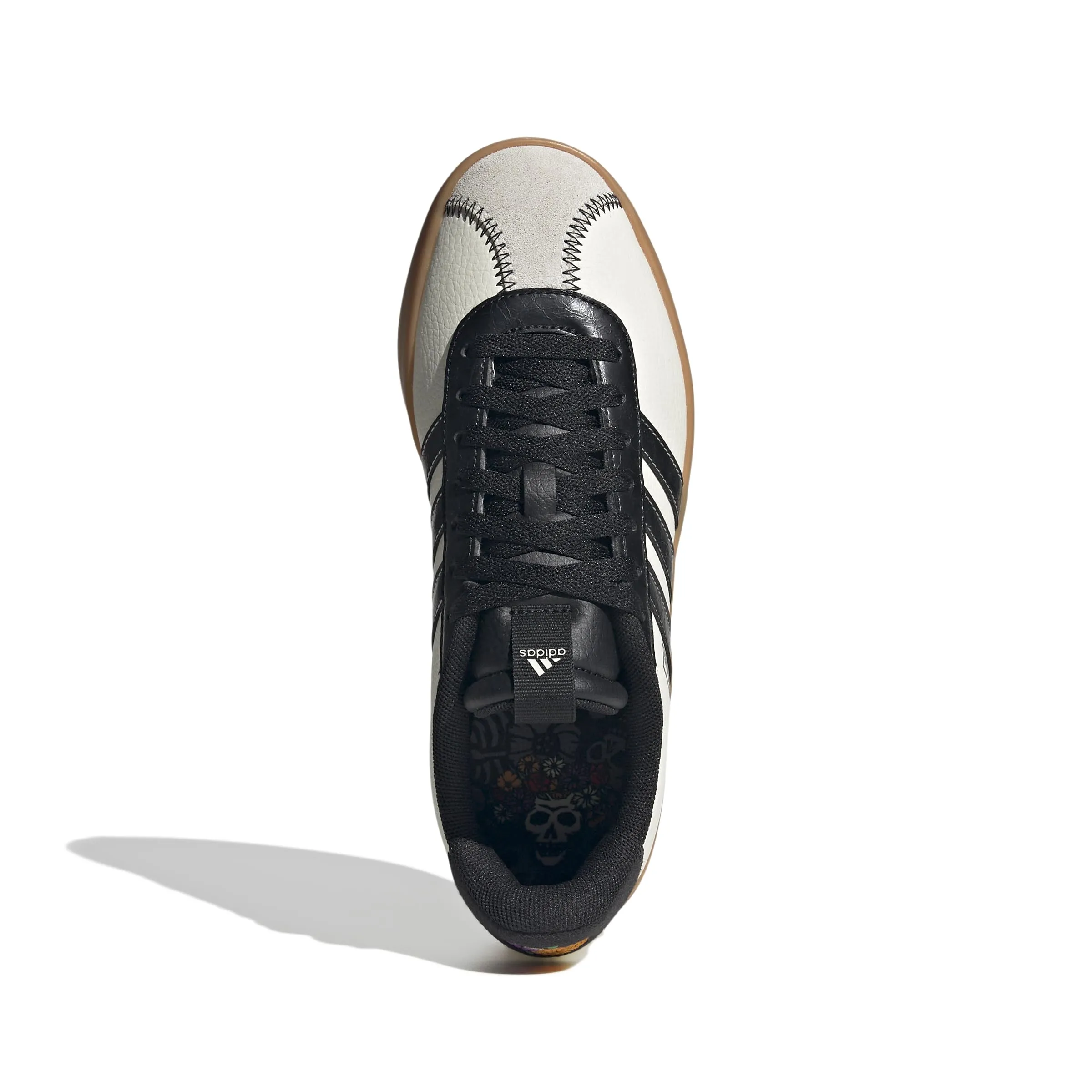 adidas VL Court 3.0 Sneaker, Bianco sporco/nero/bianco sporco, 39 1/3 EU - immagine 2