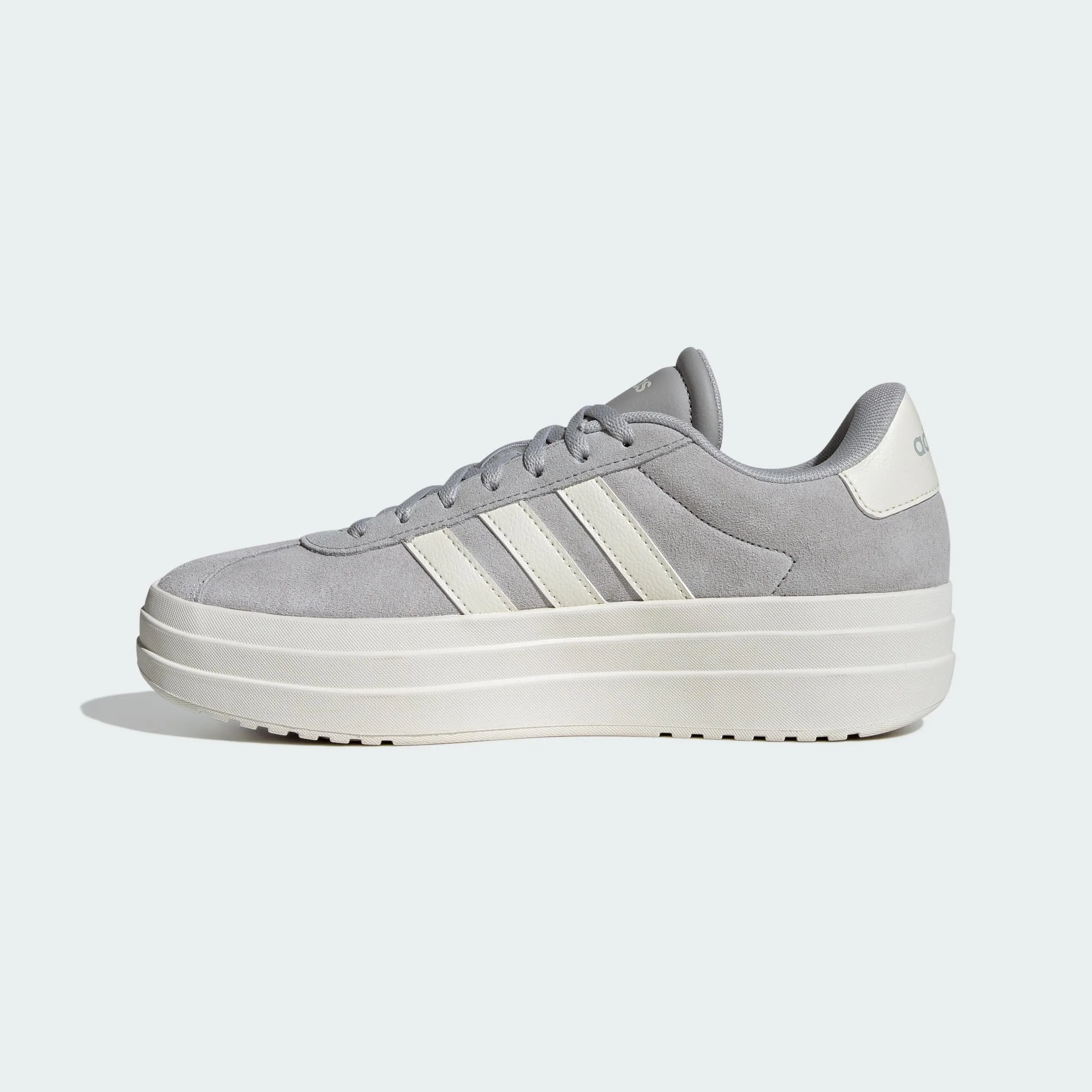 adidas VL Court Bold Shoes, Grey Two/Off White/Core White, 42 EU - immagine 2