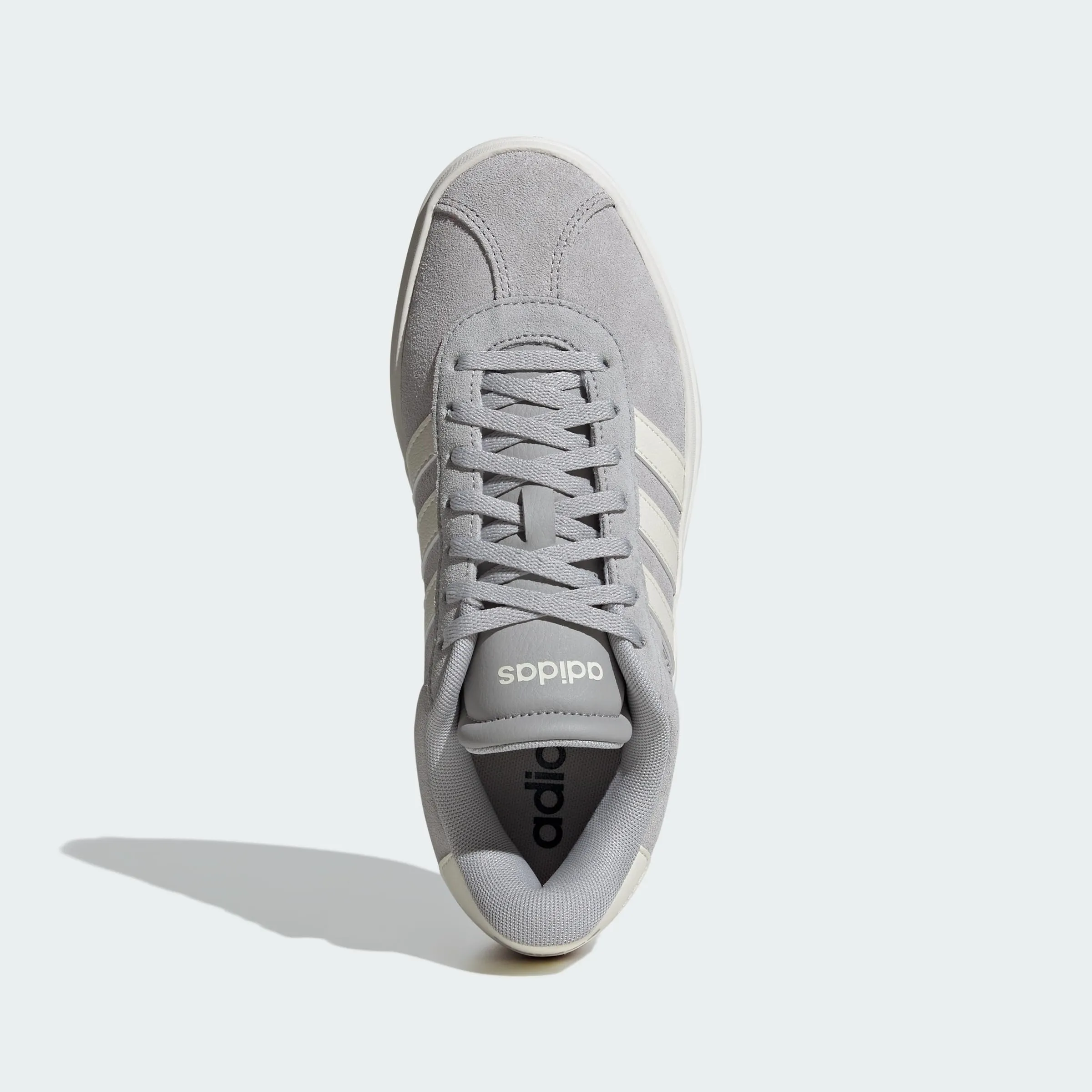 adidas VL Court Bold Shoes, Grey Two/Off White/Core White, 42 EU - immagine 3