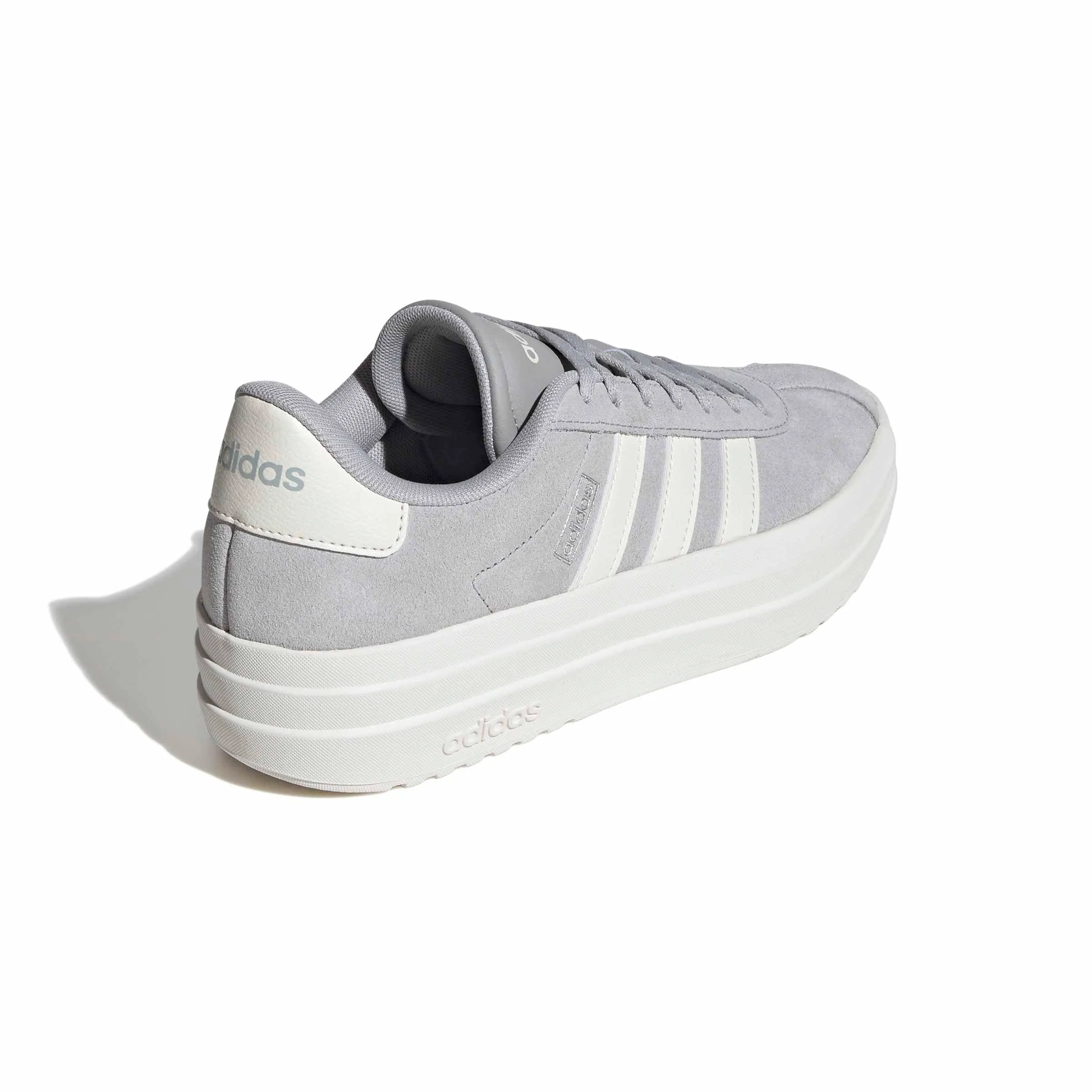 adidas VL Court Bold Shoes, Grey Two/Off White/Core White, 38 EU - immagine 5
