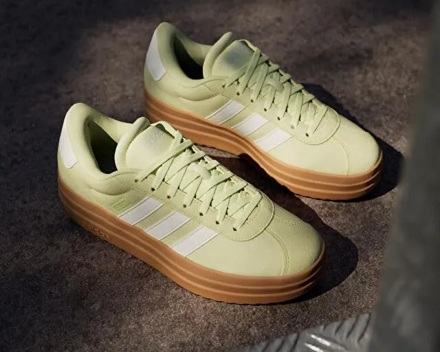 adidas VL Court Bold Shoes - Ice Yellow/Off White/Lucid Lemon - 39 1/3 EU - immagine 3