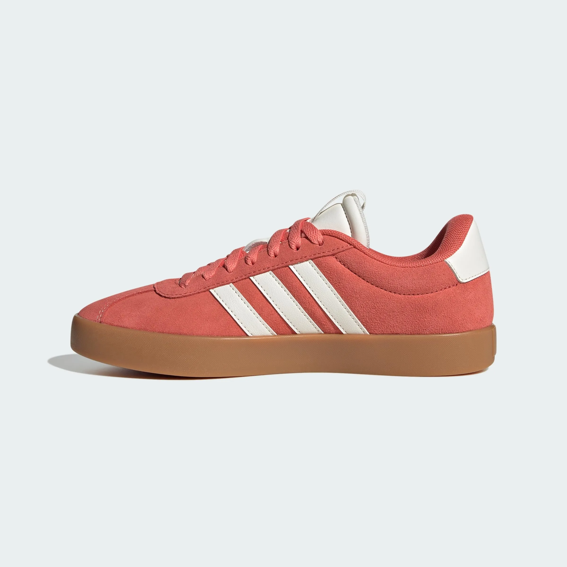adidas VL Court 3.0 Women's Shoes, Preloved Scarlet/Core White/Bright Red, 36 EU - immagine 4