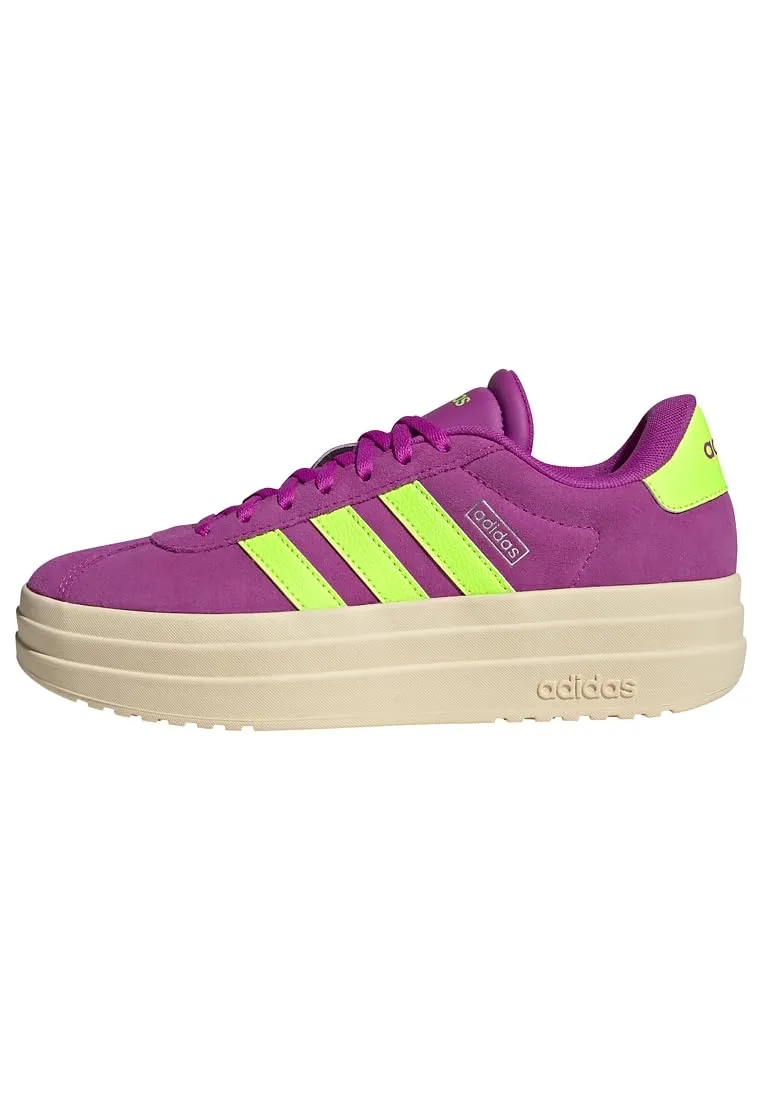 adidas VL Court Bold Shoes - Flash Pink/Lucid Lemon/Silver Metallic - 38 2/3 EU - immagine 1