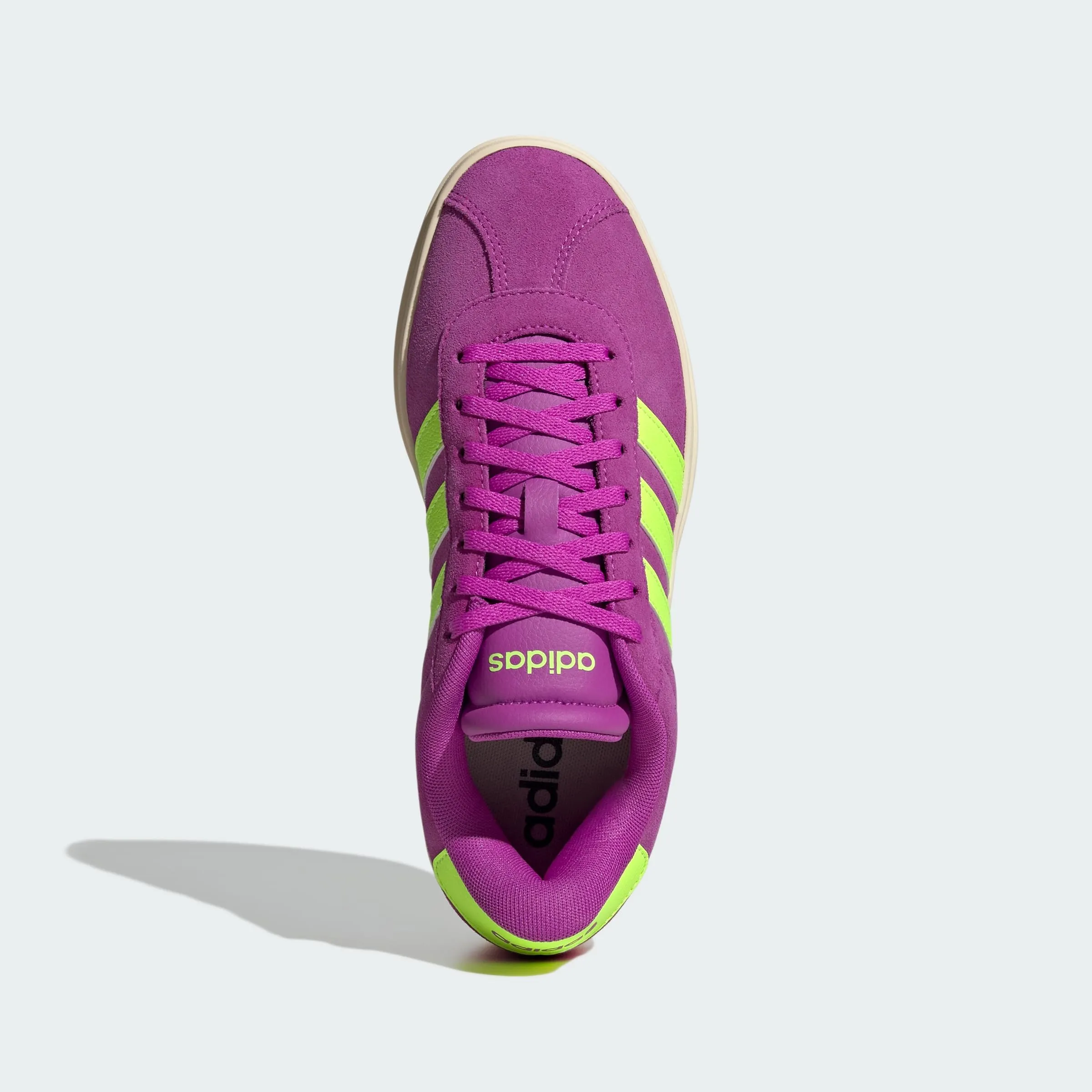 adidas VL Court Bold Shoes - Flash Pink/Lucid Lemon/Silver Metallic - 38 2/3 EU - immagine 3