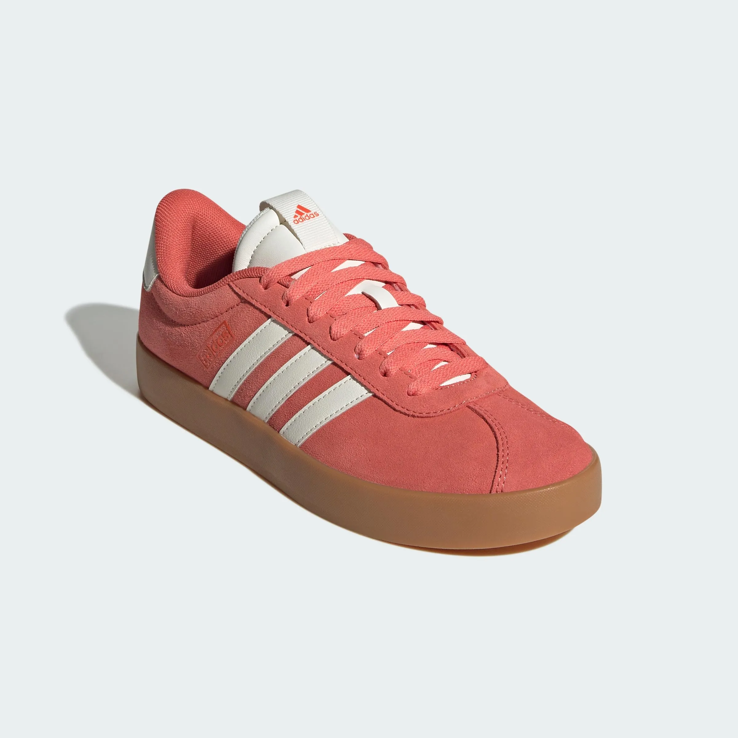 adidas VL Court 3.0 Shoes, Preloved Scarlet/Core White/Bright Red, 44 EU - immagine 7