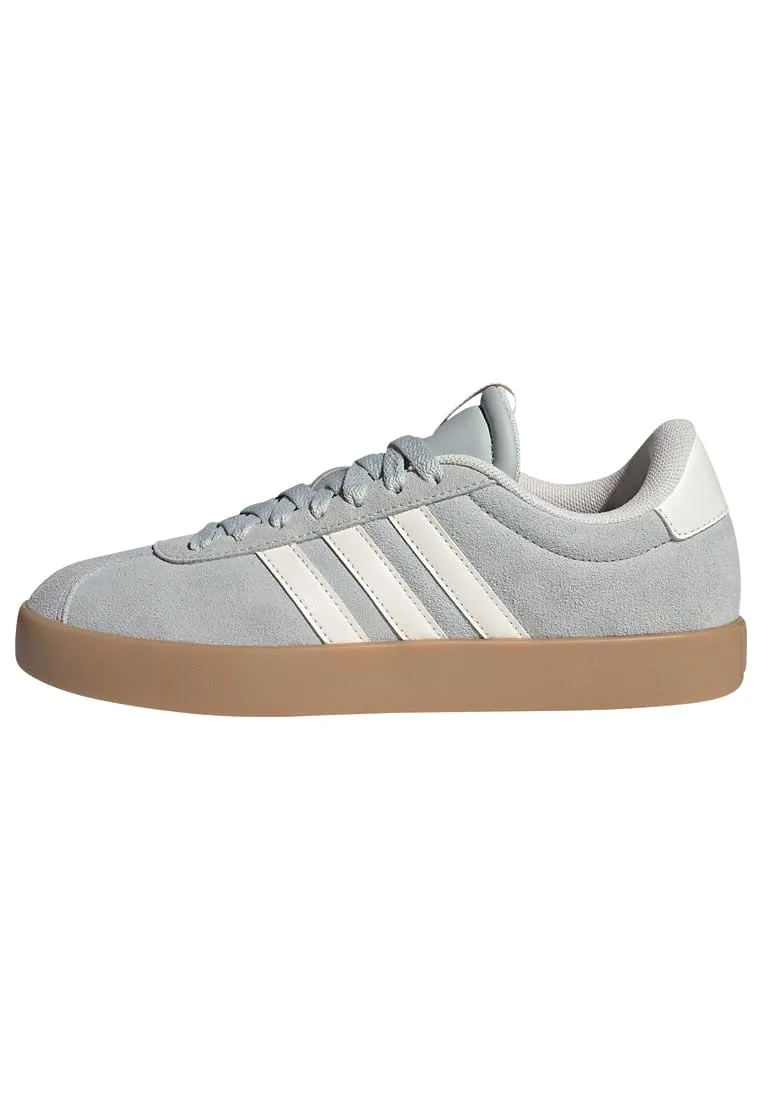 adidas VL Court 3.0 Shoes, Wonder Silver/Off White/Gum, 44 EU - immagine 1