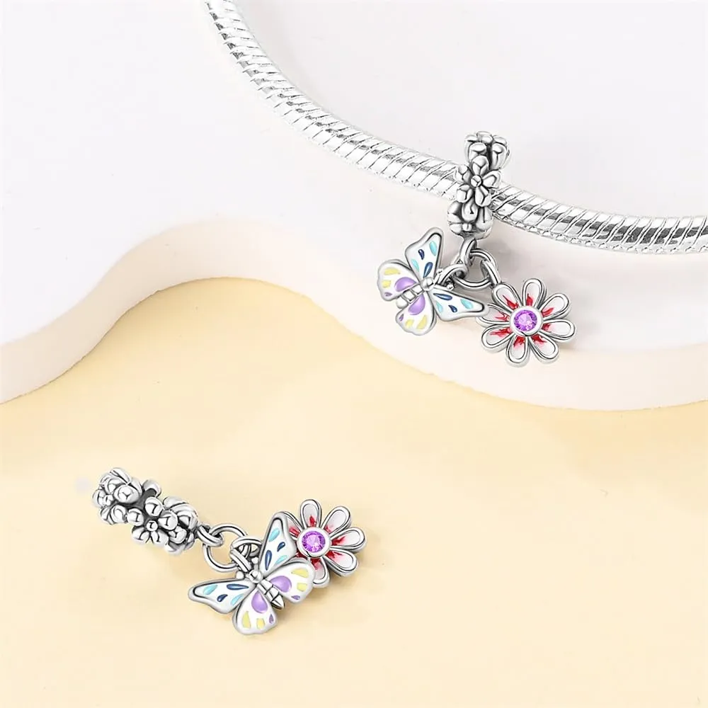 LNQOBU Ciondolo Charm Donna in Argento Sterling 925 per Bracciali e Collane - immagine 2