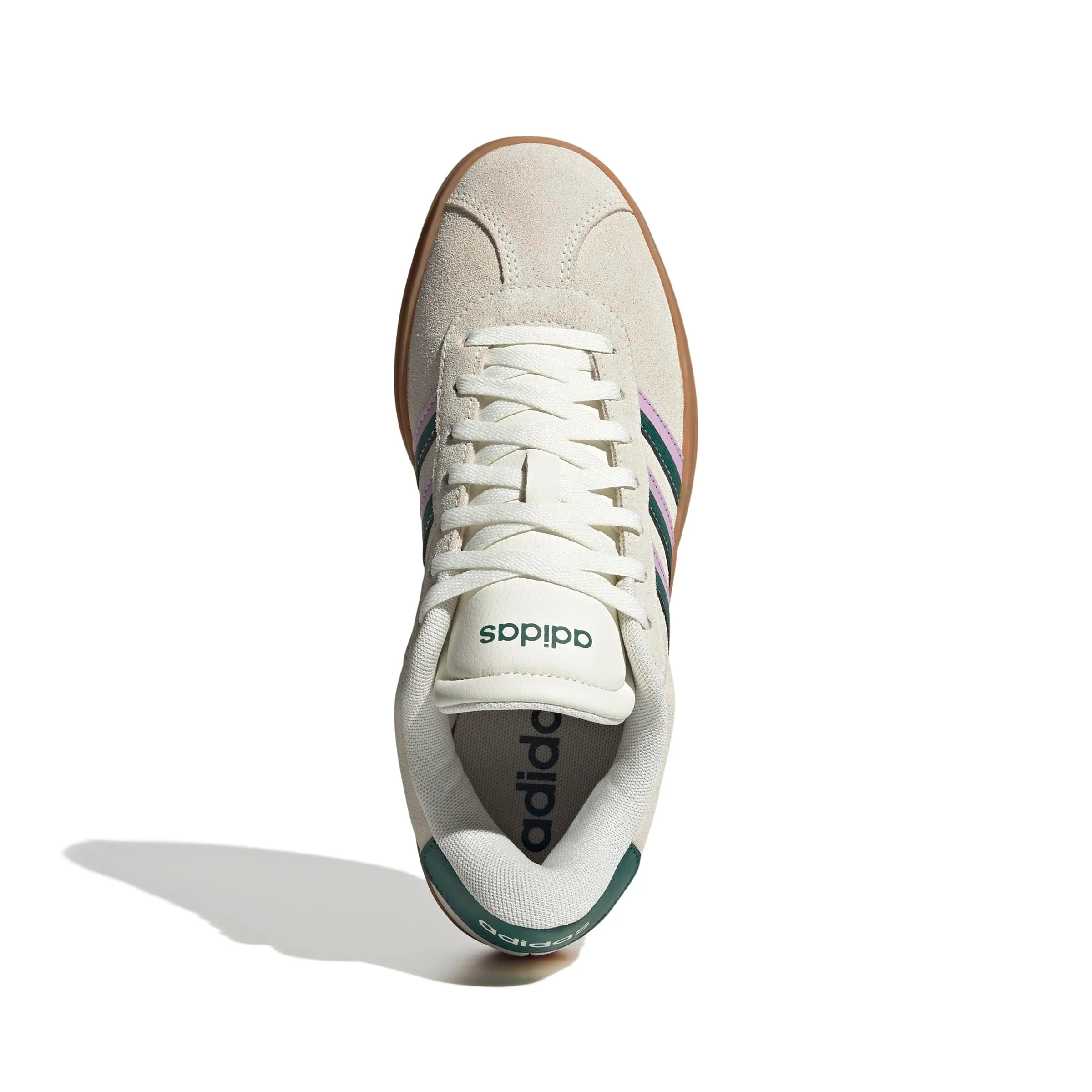 adidas VL Court Bold Shoes, Off White/Collegiate Green/Bliss Lilac, 36 2/3 EU - immagine 6