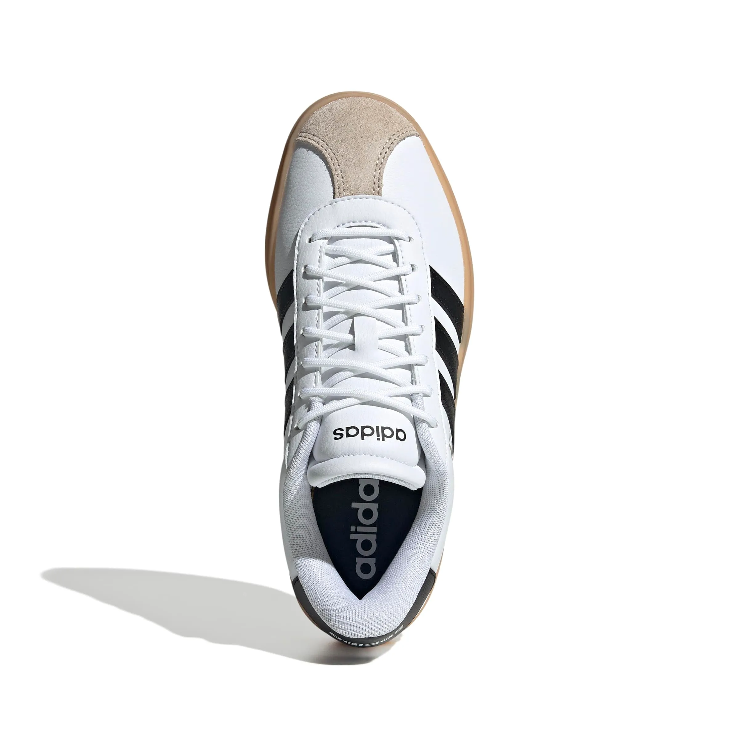adidas VL Court Bold Shoes - Ftwr White/Core Black/Wonder Beige - 39 1/3 EU - immagine 9