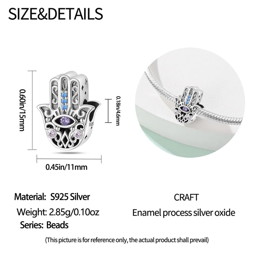 LNQOBU Ciondolo Charm Donna in Argento Sterling 925 per Bracciali e Collane - immagine 4