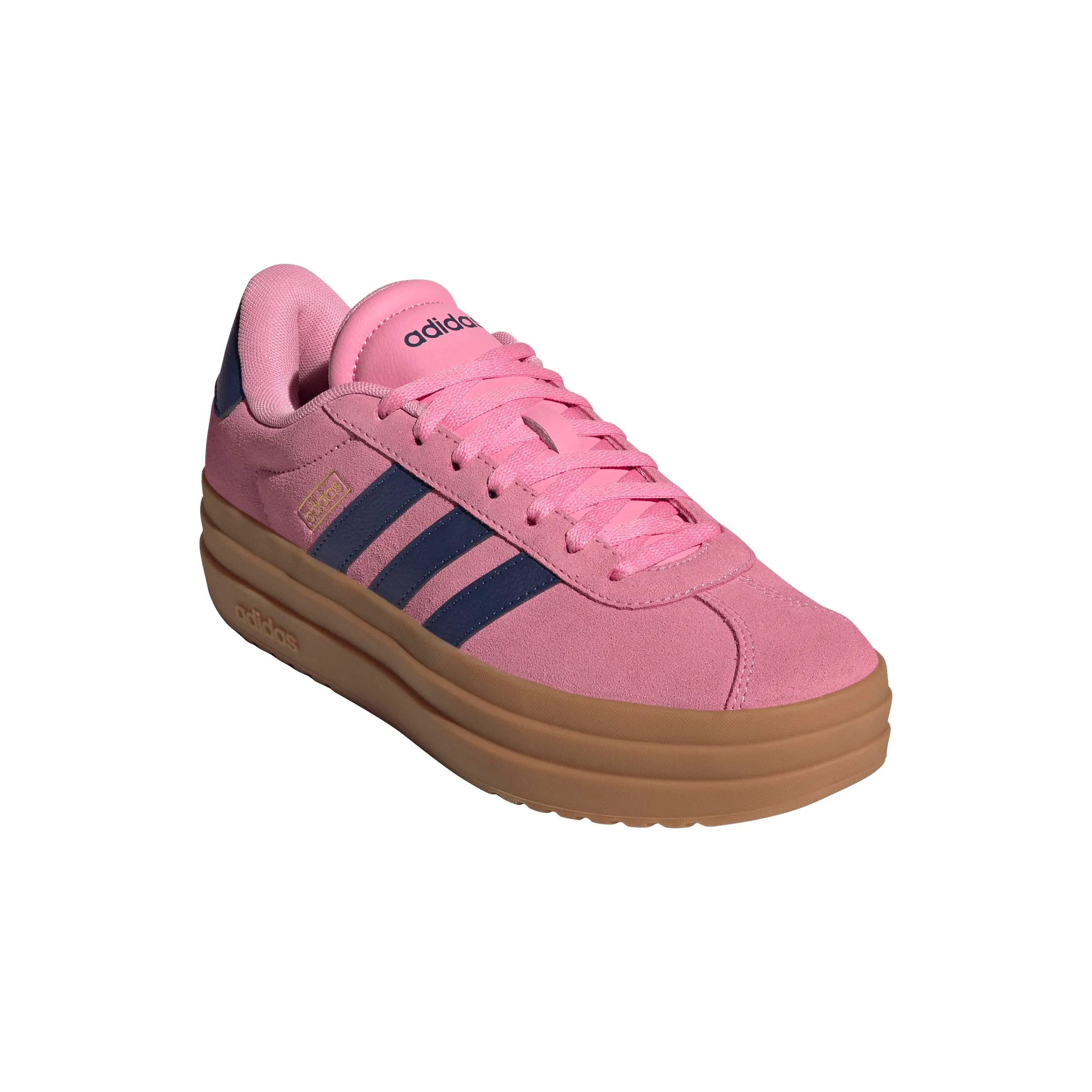 Adidas VL Court Bold Donna, Bliss Pink Blu Scuro Oro Metallizzato, 40 EU - immagine 6