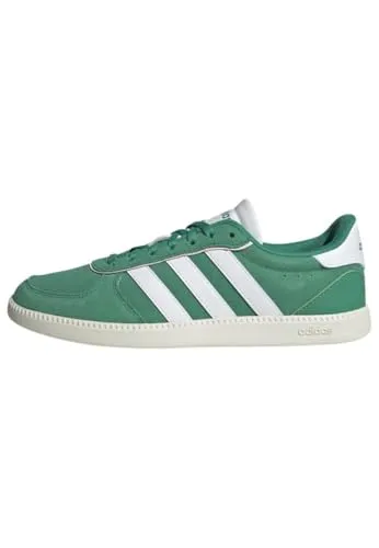 adidas Breaknet Sleek Women's Sneakers - Court Green White Clear Pink - 40 2/3 EU - immagine 3