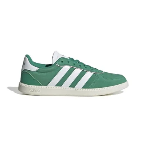 adidas Breaknet Sleek Women's Sneakers - Court Green White Clear Pink - 40 2/3 EU - immagine 5