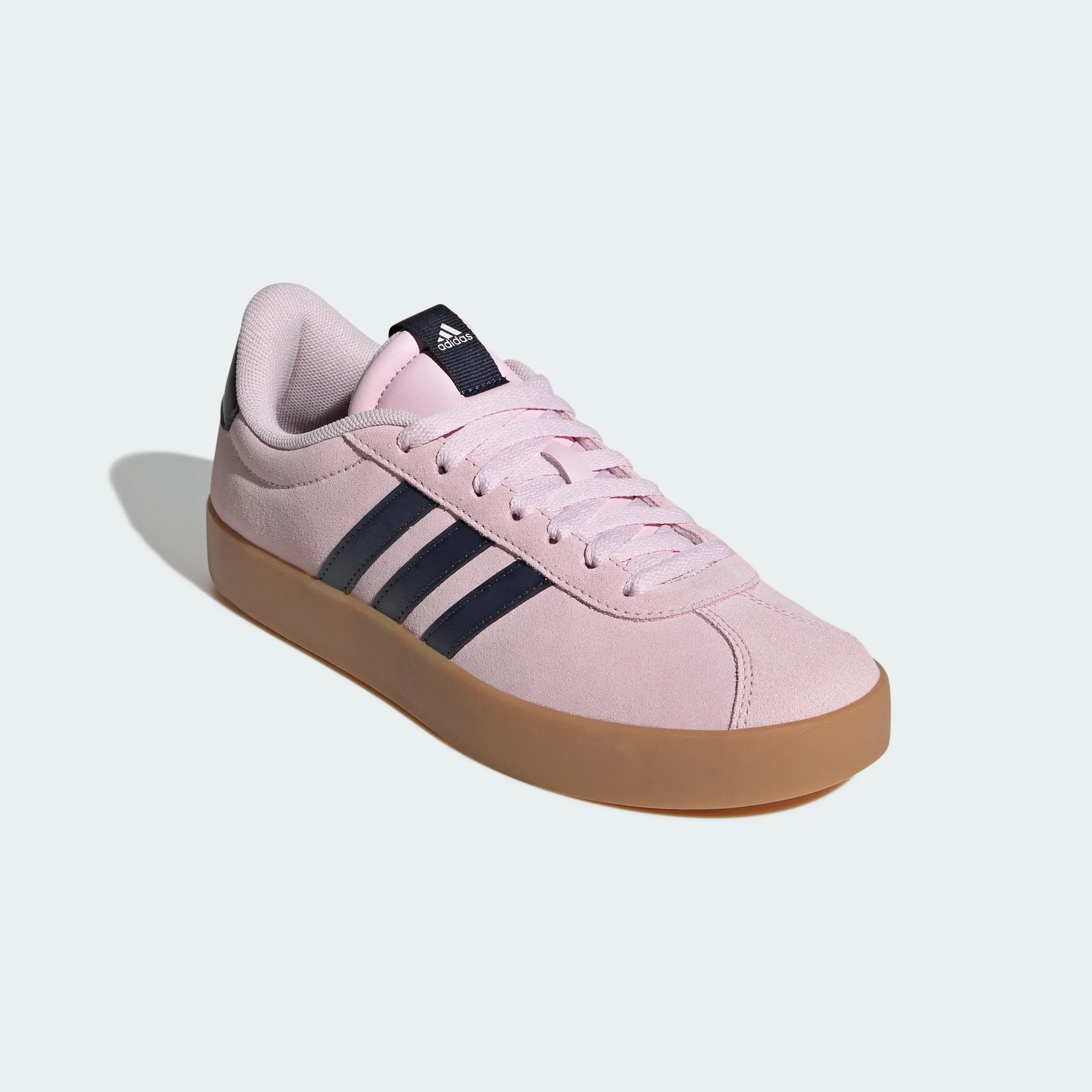 adidas VL Court 3.0 Women's Sneakers - Clear Pink Legend Ink Gum 3, 42 EU - immagine 6