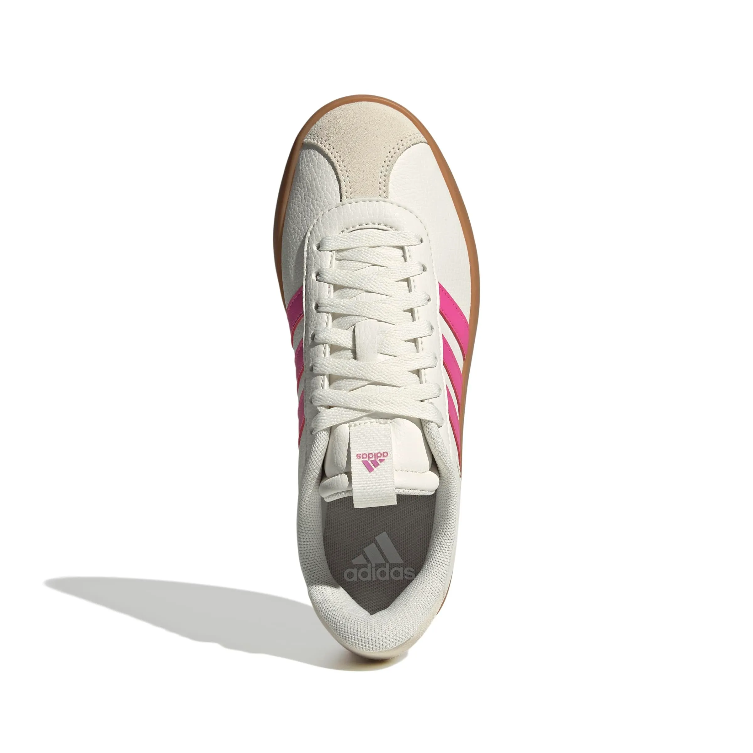 Adidas Donna VL Court 3.0 Basket - Bianco Magenta Pulse Gold Metallic - 42 EU - immagine 3