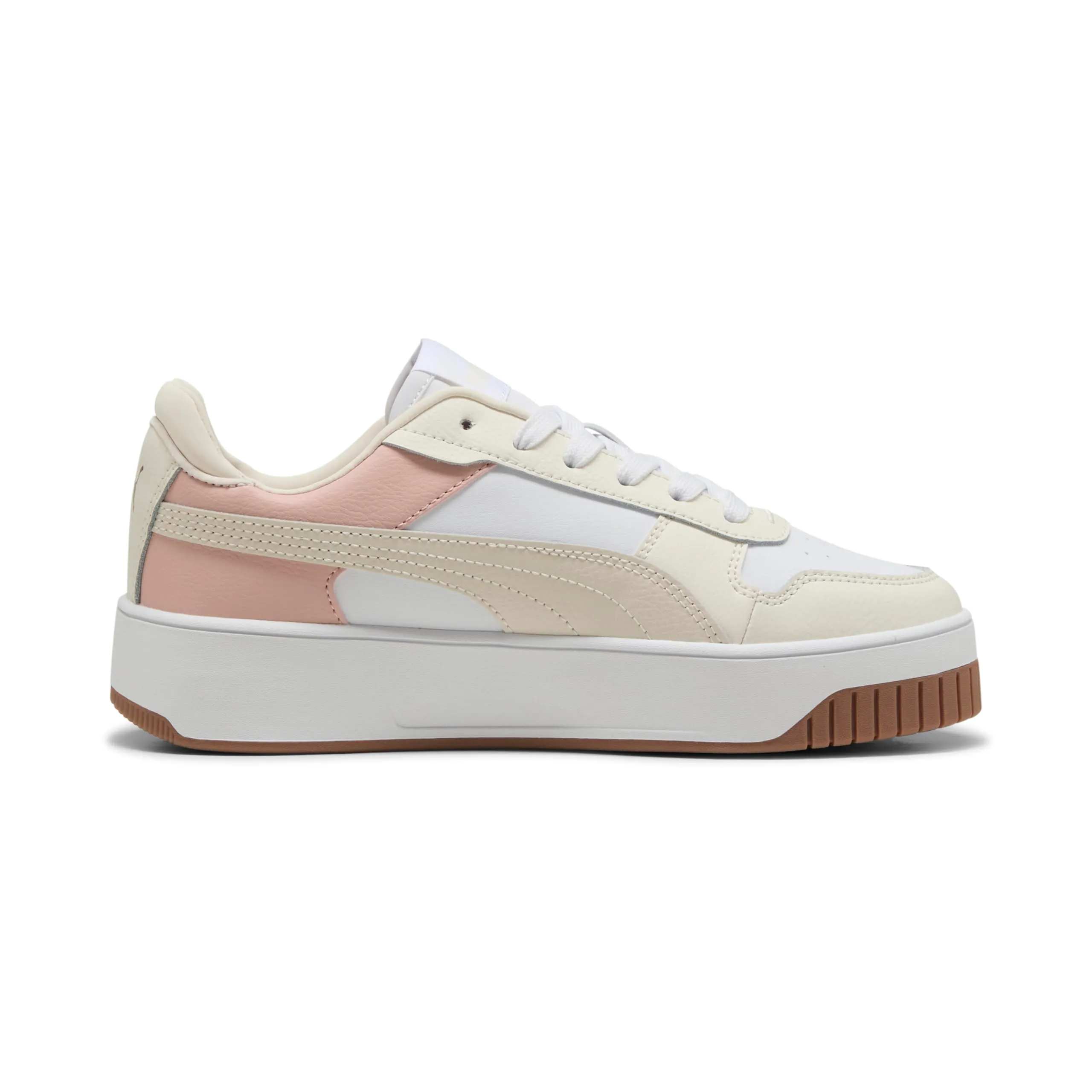 Puma Carina Street Scarpe da Ginnastica Femmina - Puma White Alpine Snow Frosted Ivory - immagine 5