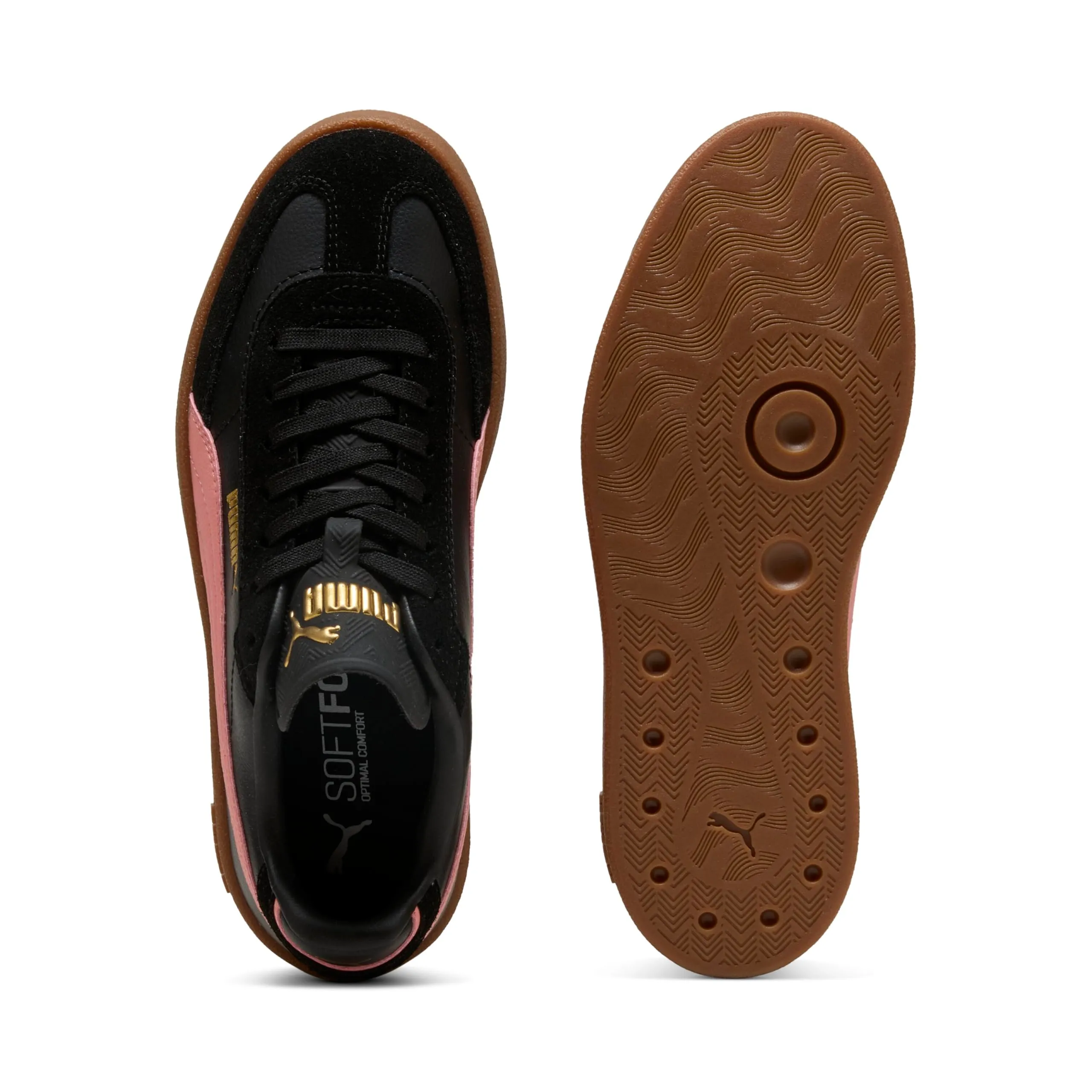 Puma Club II Era Unisex Sneakers - Puma Black-Pink Fruit-Gum - immagine 4