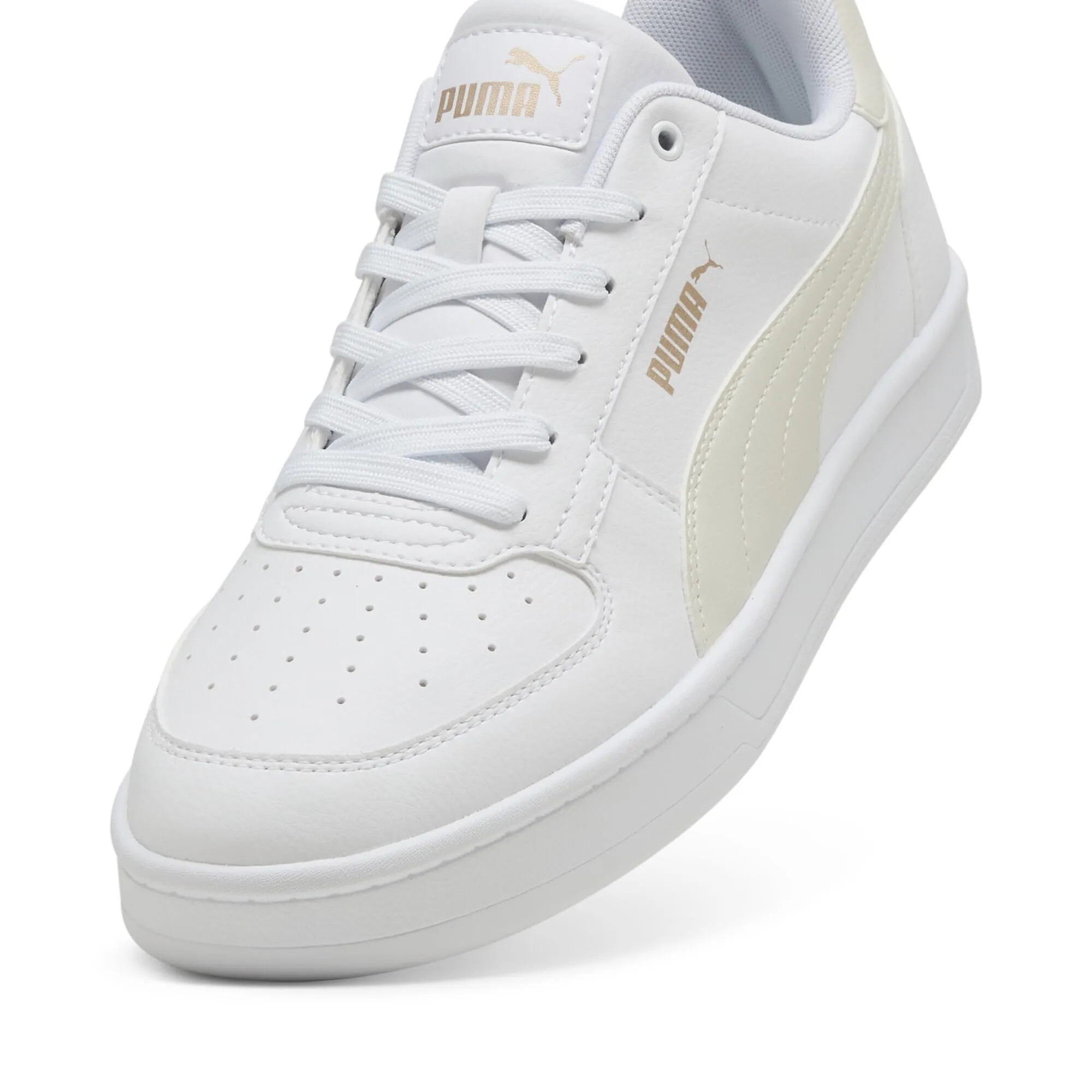 PUMA Caven 2.0 Unisex Sneakers, White Vapor Gray Gold, 36 EU - immagine 6