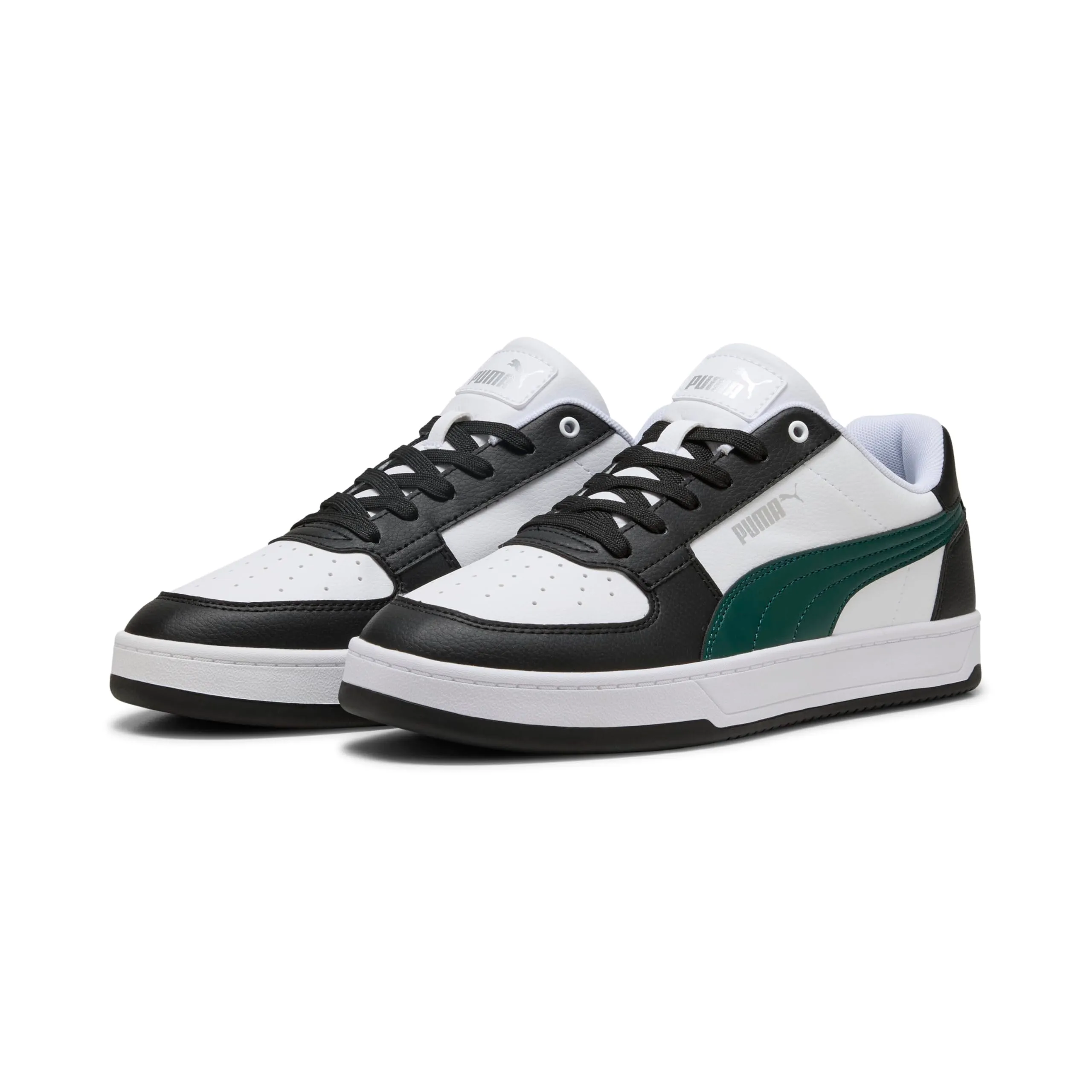 PUMA Caven 2.0 Unisex Sneaker - White Dark Myrtle Black, 39 EU - immagine 1