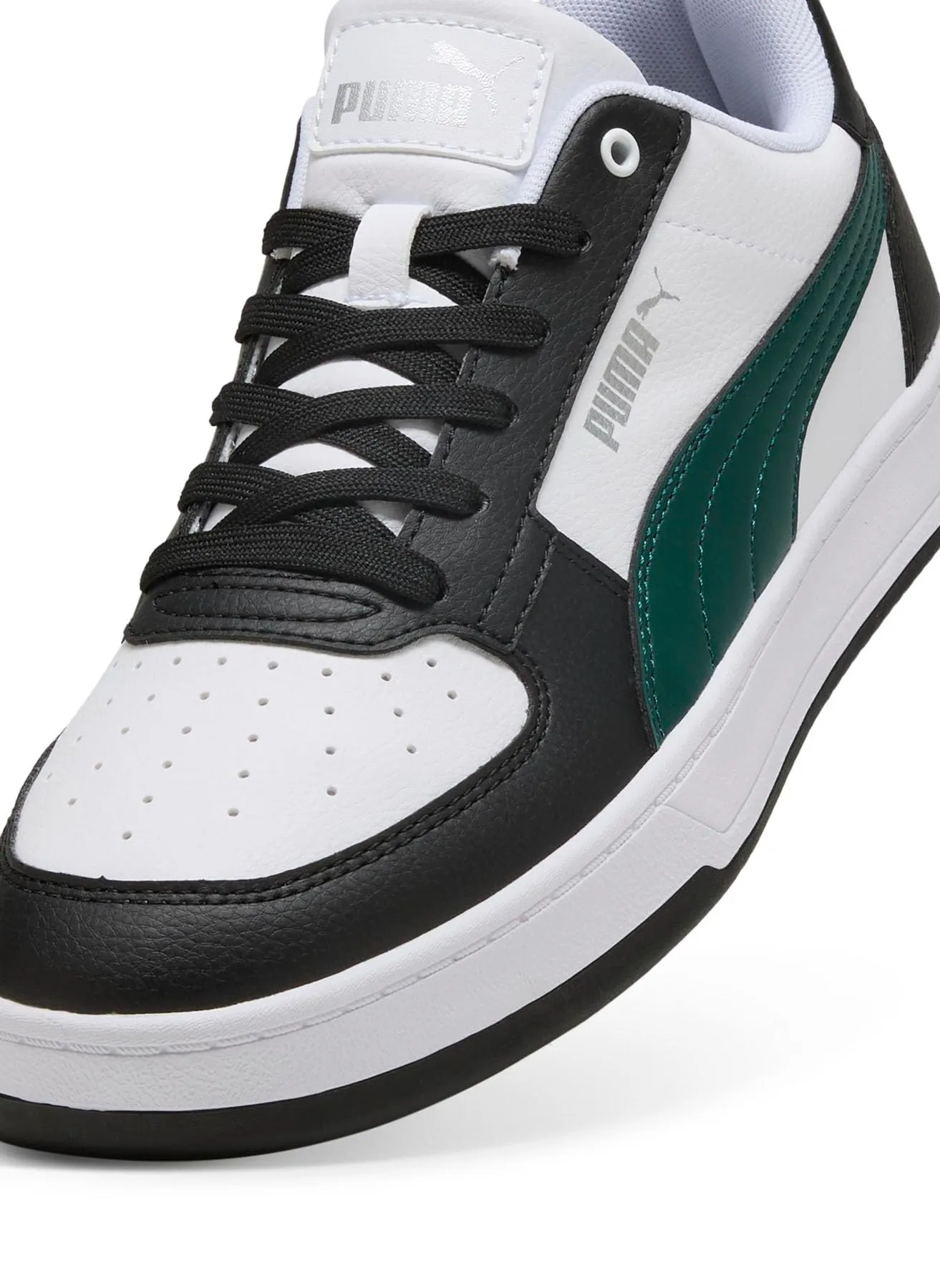 Puma Caven 2.0 Unisex Sneakers - White Dark Myrtle Black, 44.5 EU - immagine 3