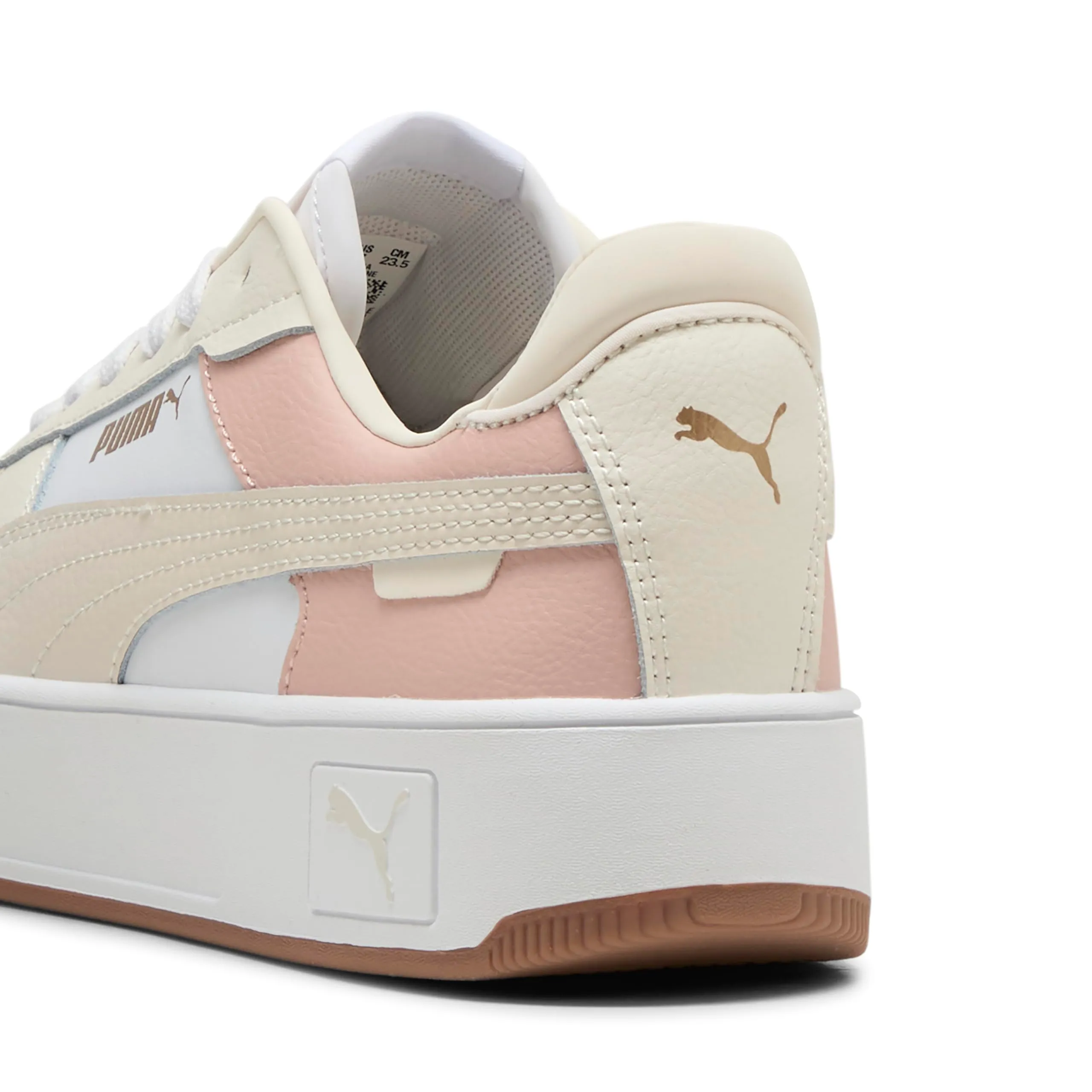 Puma Carina Street - Scarpe da Ginnastica Femmina, Puma White-Alpine Snow-Frosted Ivory - immagine 3