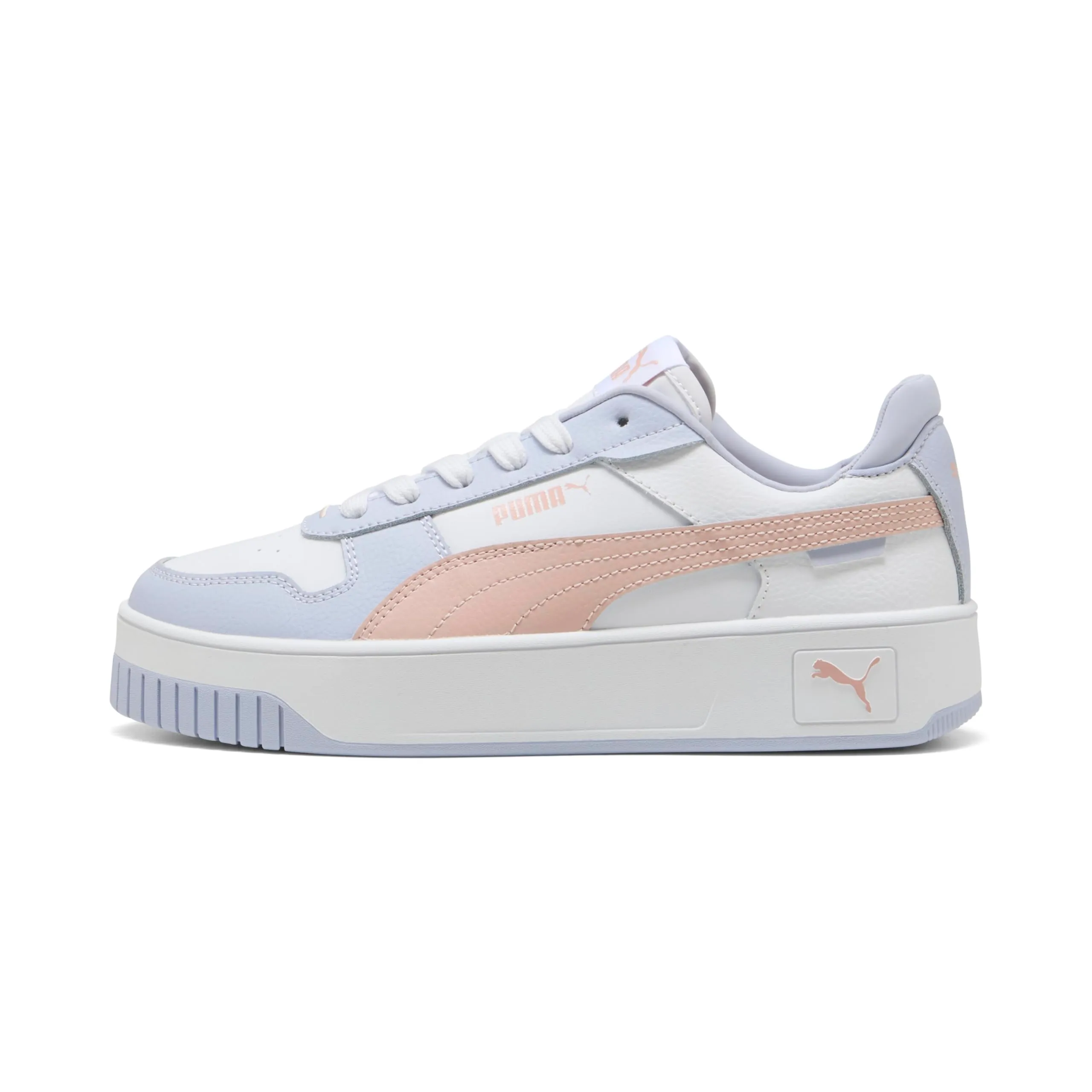 Puma Carina Street Scarpe da Ginnastica Femmina, Puma White-Rose Quartz-Cool Weather - immagine 7