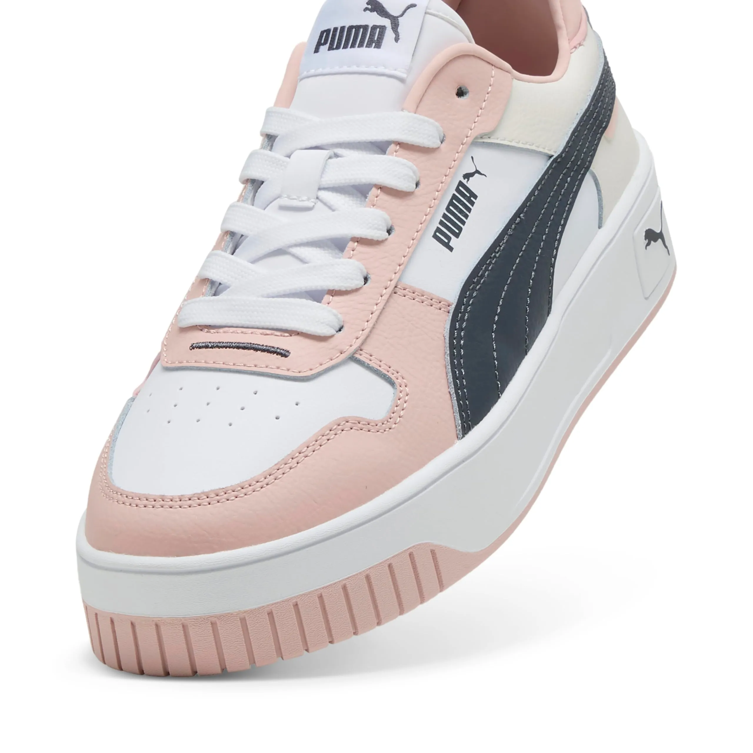 Puma Carina Street - Puma White-Strong Gray-Rose Quartz - immagine 10