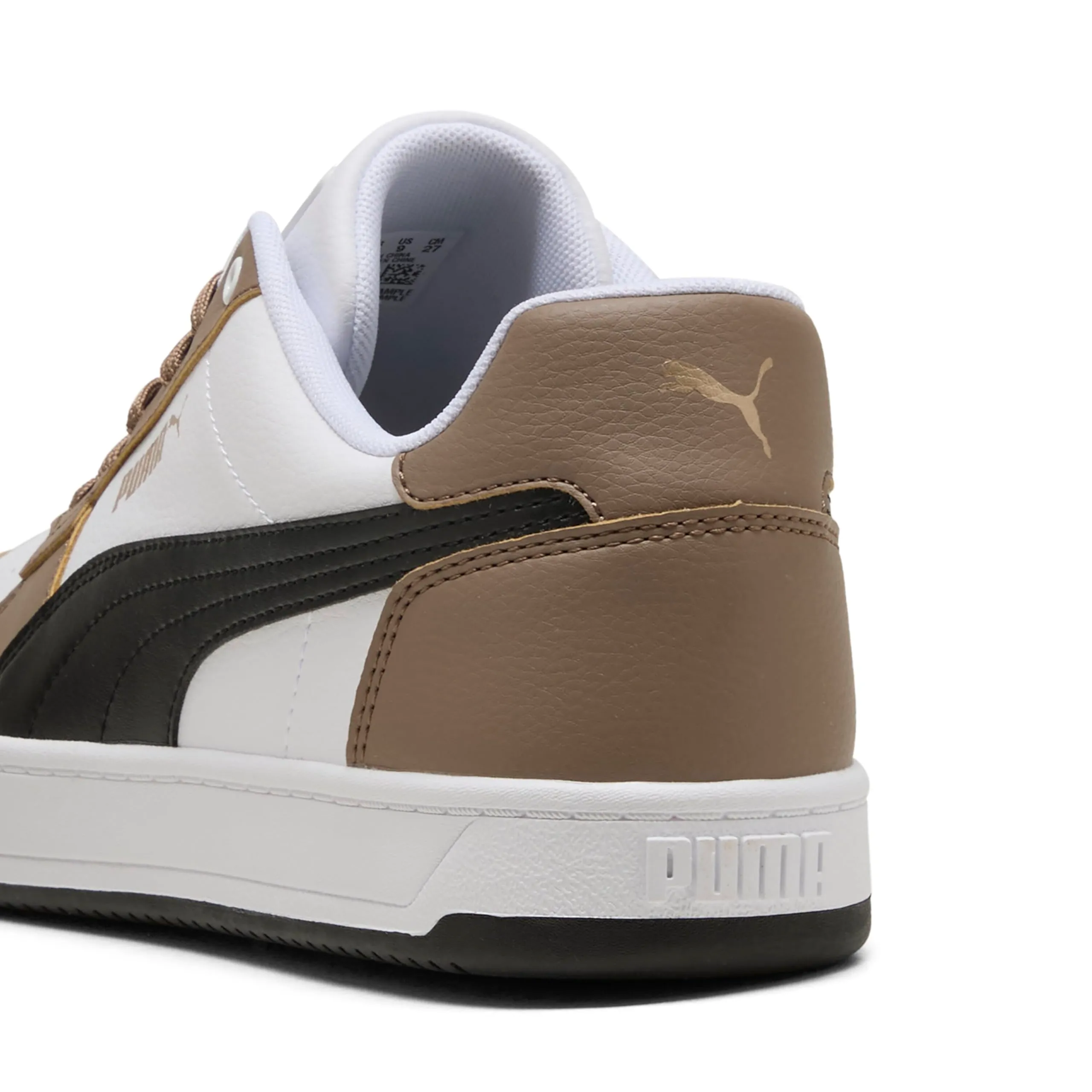 PUMA Caven 2.0 Sneaker Unisex, Totally Taupe Black White, 35.5 EU - immagine 2