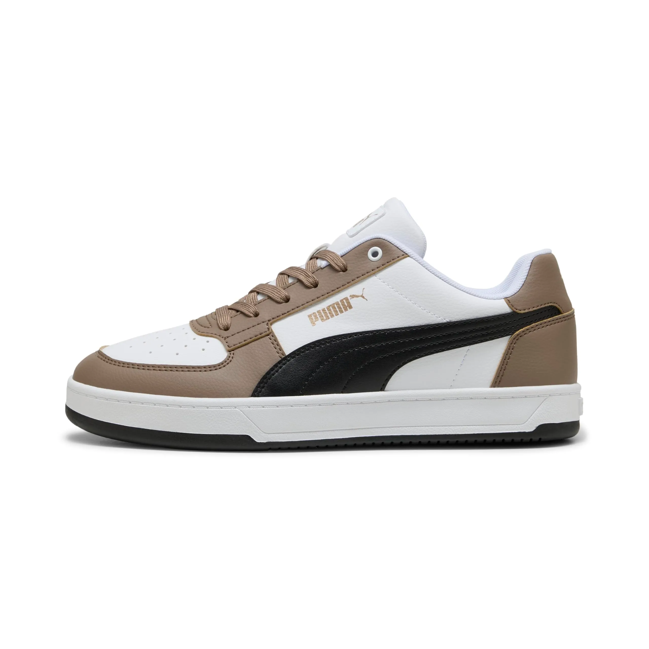 PUMA Caven 2.0 Sneaker Unisex, Totally Taupe Black White, 35.5 EU - immagine 3