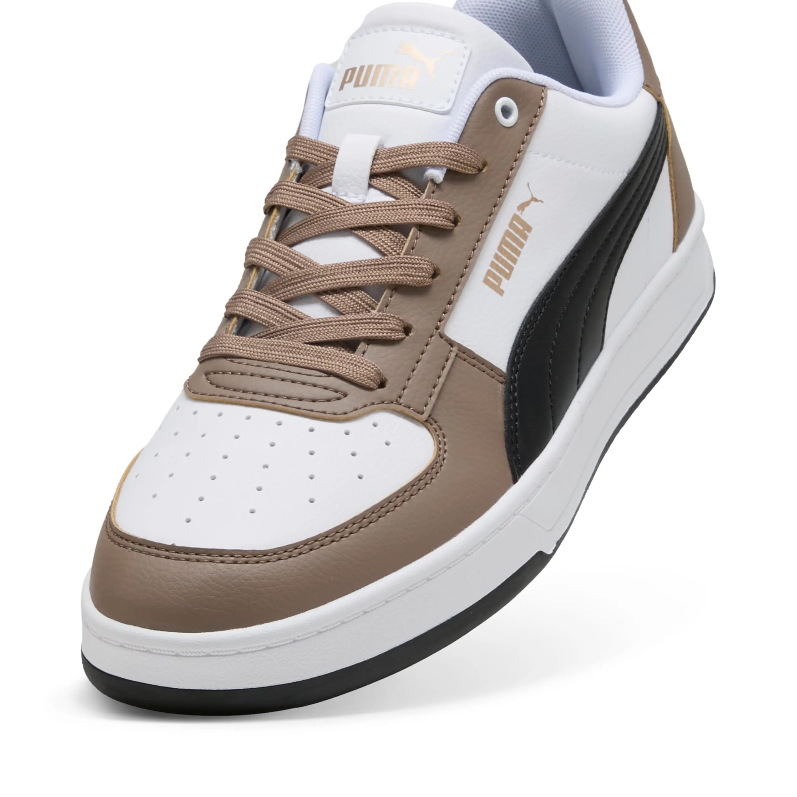 PUMA Caven 2.0 Sneaker Unisex, Totally Taupe Black White, 35.5 EU - immagine 6