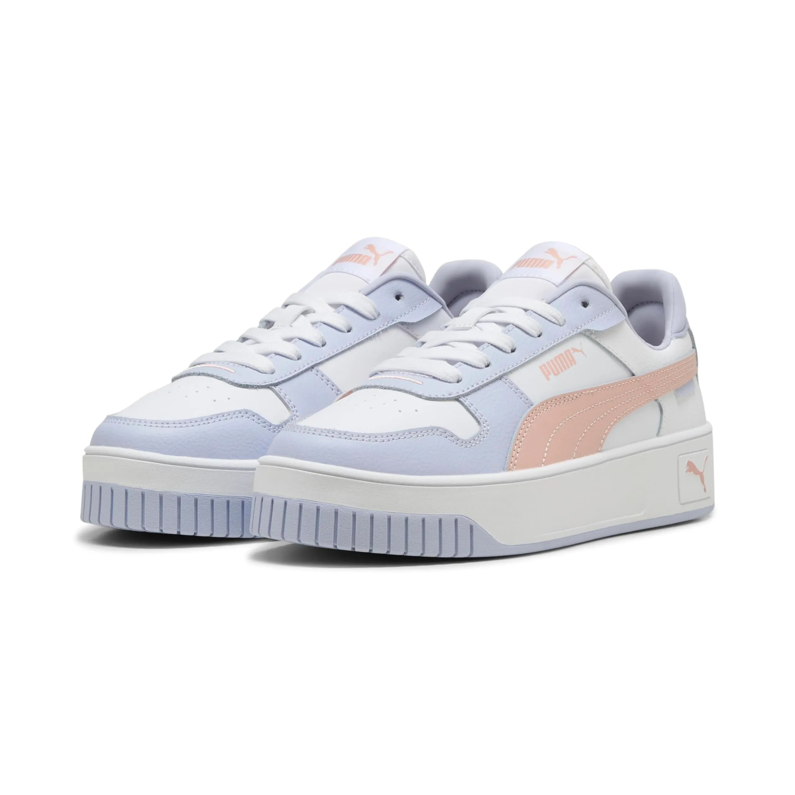 Puma Carina Street Scarpe da Ginnastica Femmina, Puma White-Rose Quartz-Cool Weather - immagine 1