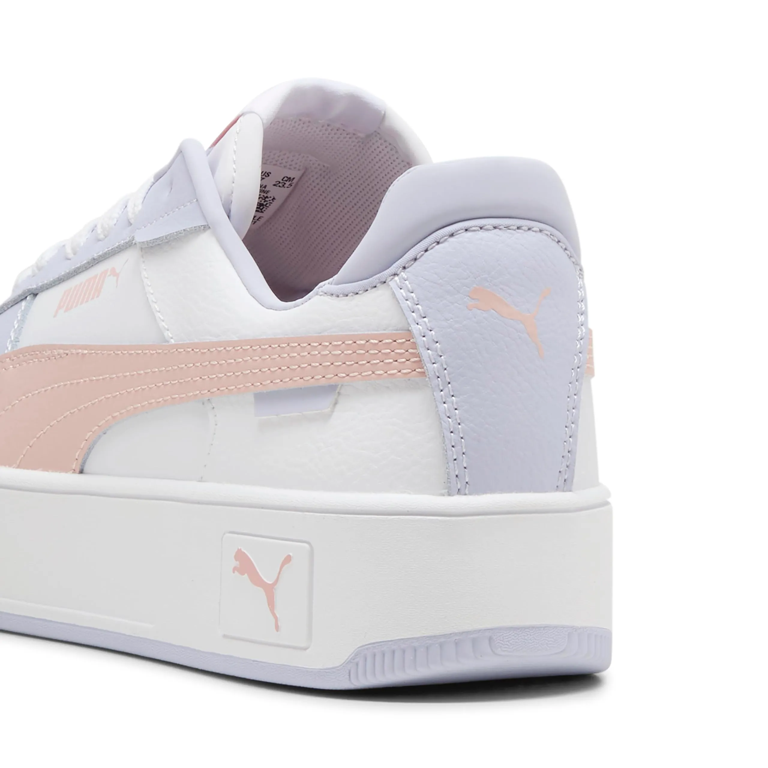 Puma Carina Street Scarpe da Ginnastica Femmina, Puma White-Rose Quartz-Cool Weather - immagine 2