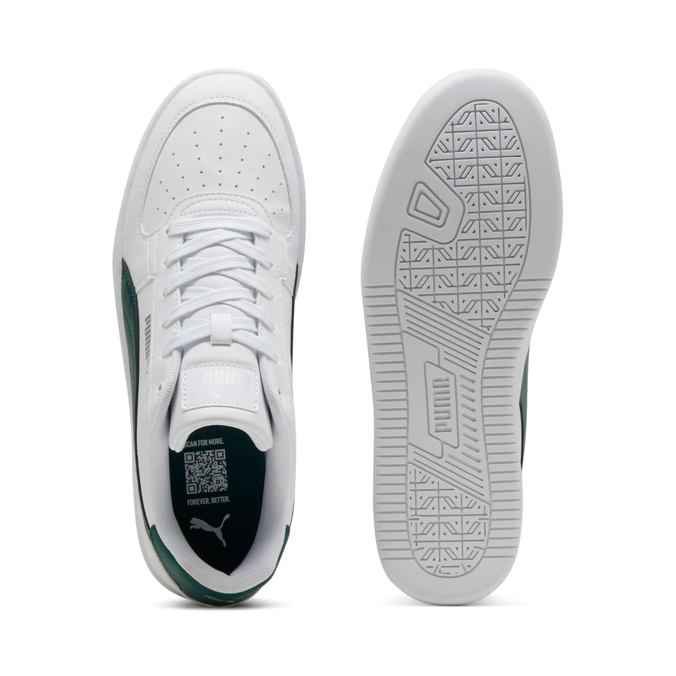 Puma Caven 2.0 Unisex Adult Sneaker - White Dark Myrtle Silver, 42 EU - immagine 8