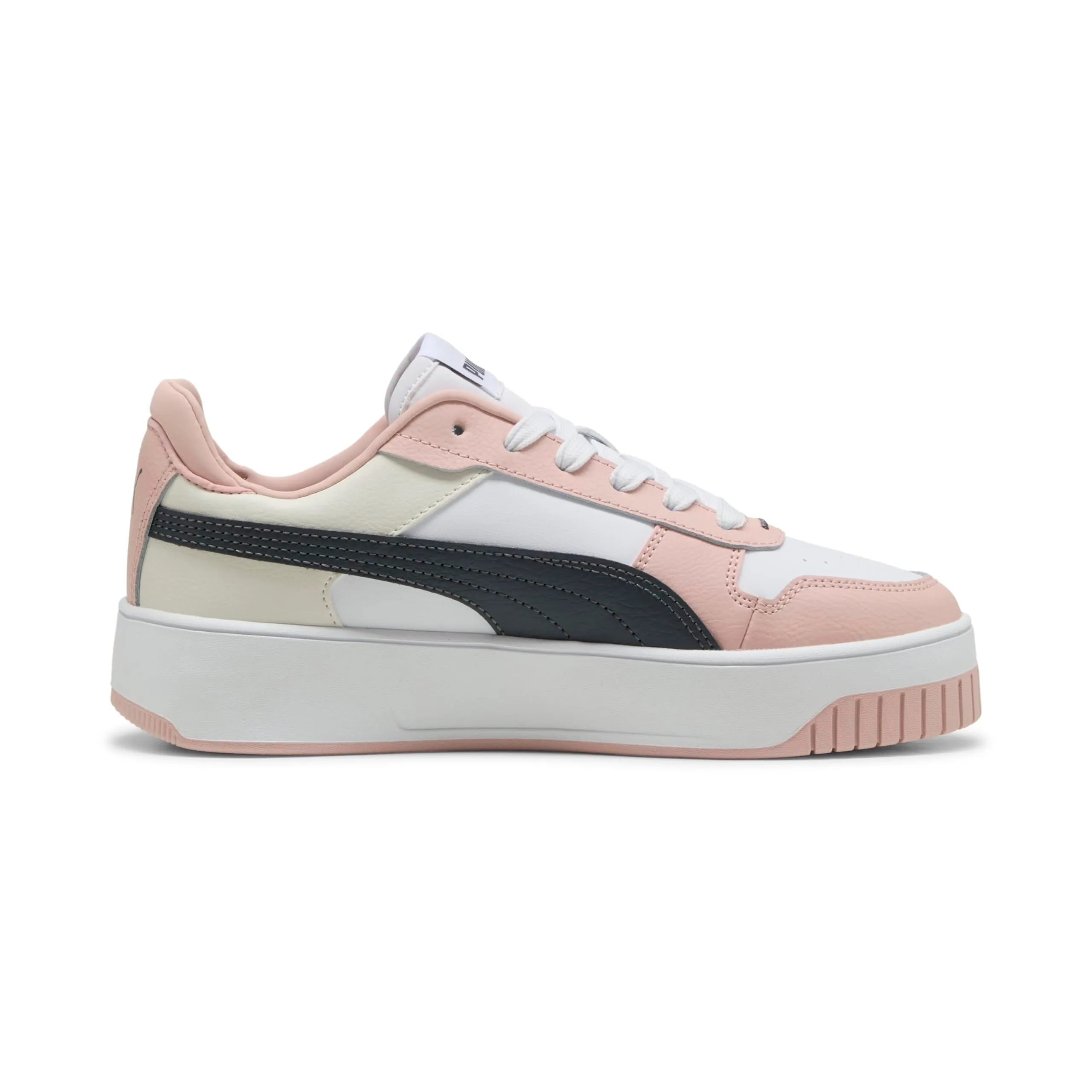 Puma Carina Street Scarpe da Ginnastica Femmina, Puma White-Strong Gray-Rose Quartz - immagine 9