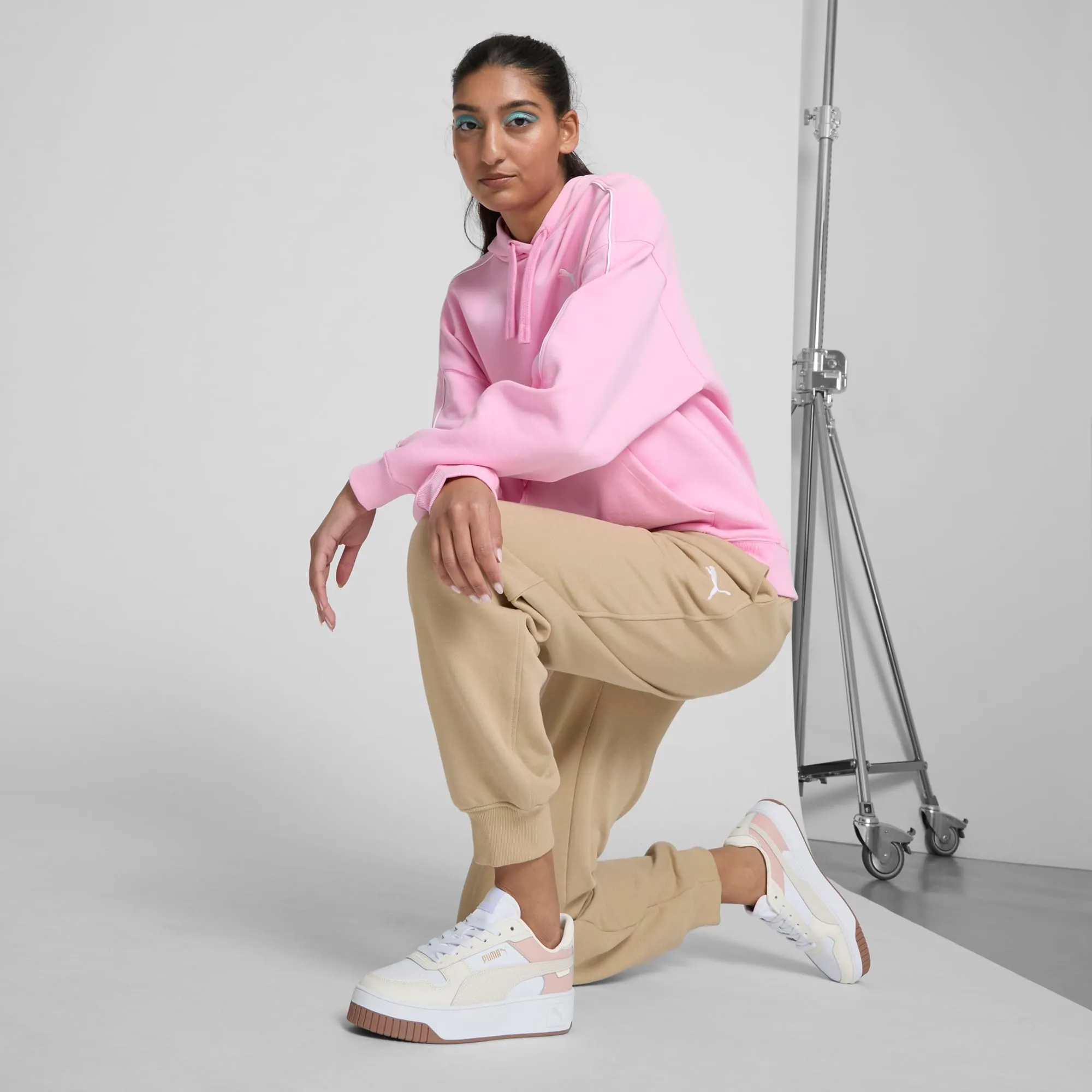 Puma Carina Street Scarpe da Ginnastica Femmina - Puma White-Alpine Snow-Frosted Ivory - immagine 6