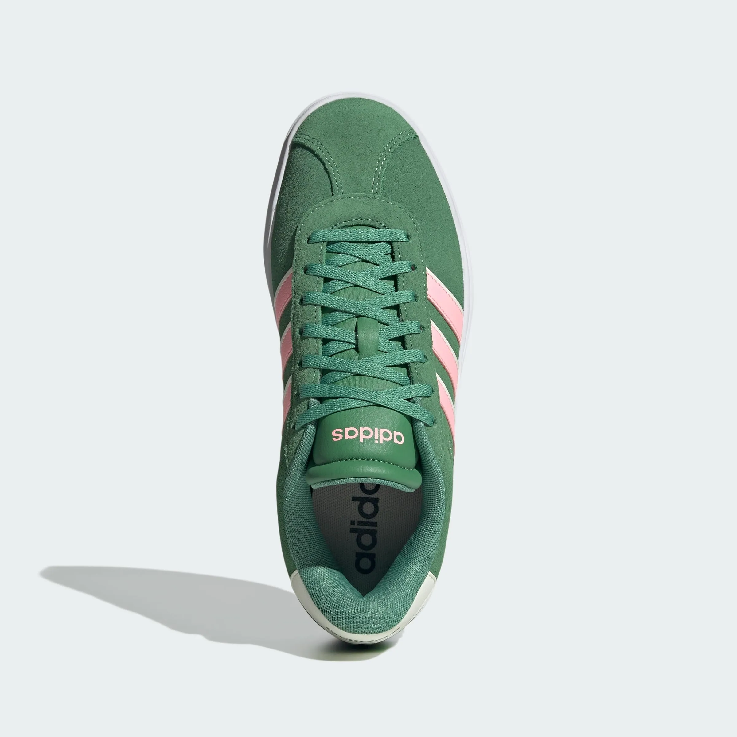 adidas VL Court Bold Shoes - Preloved Green/Pink Spark/Ivory - 37 1/3 EU - immagine 5