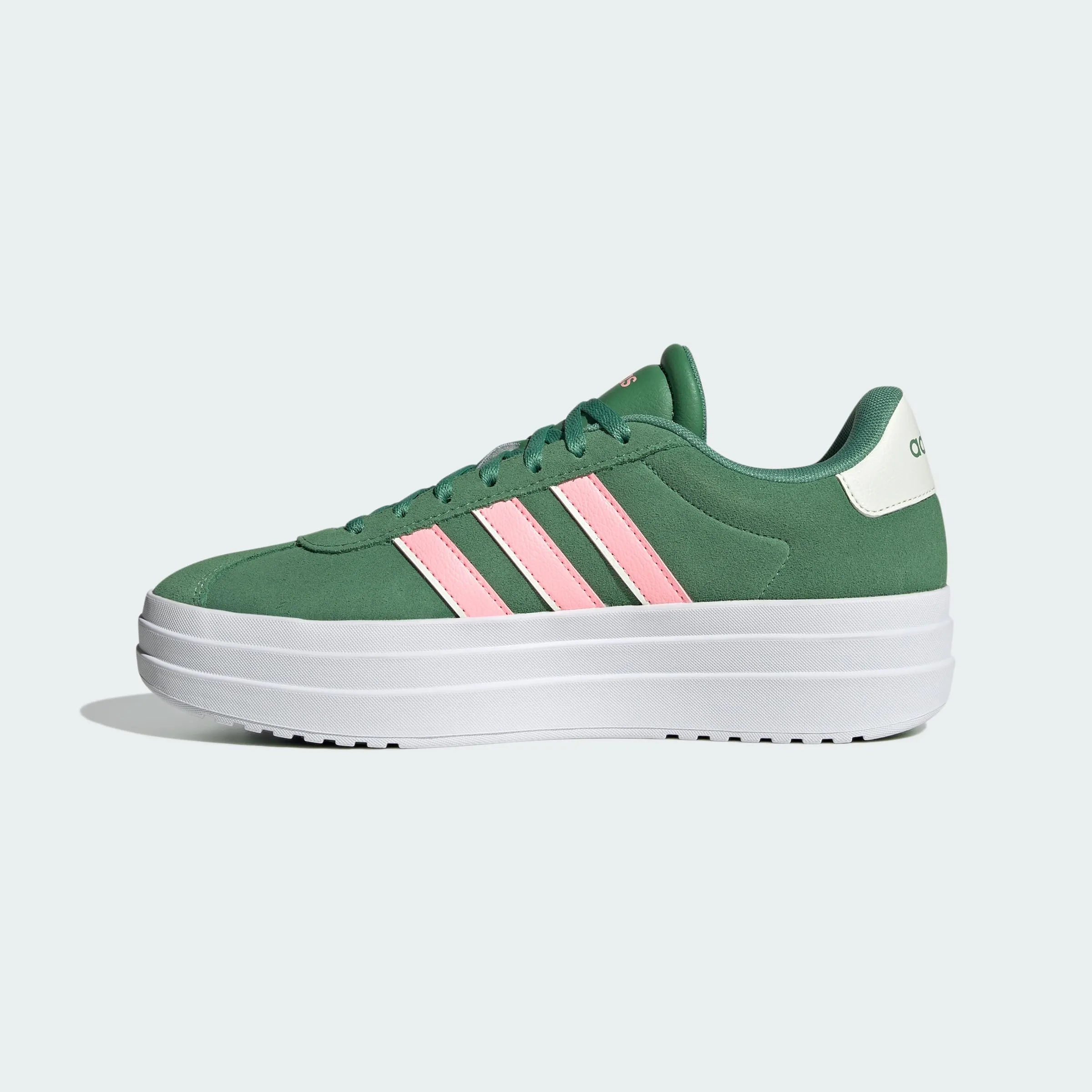 adidas VL Court Bold Shoes - Preloved Green/Pink Spark/Ivory - 36 EU - immagine 4