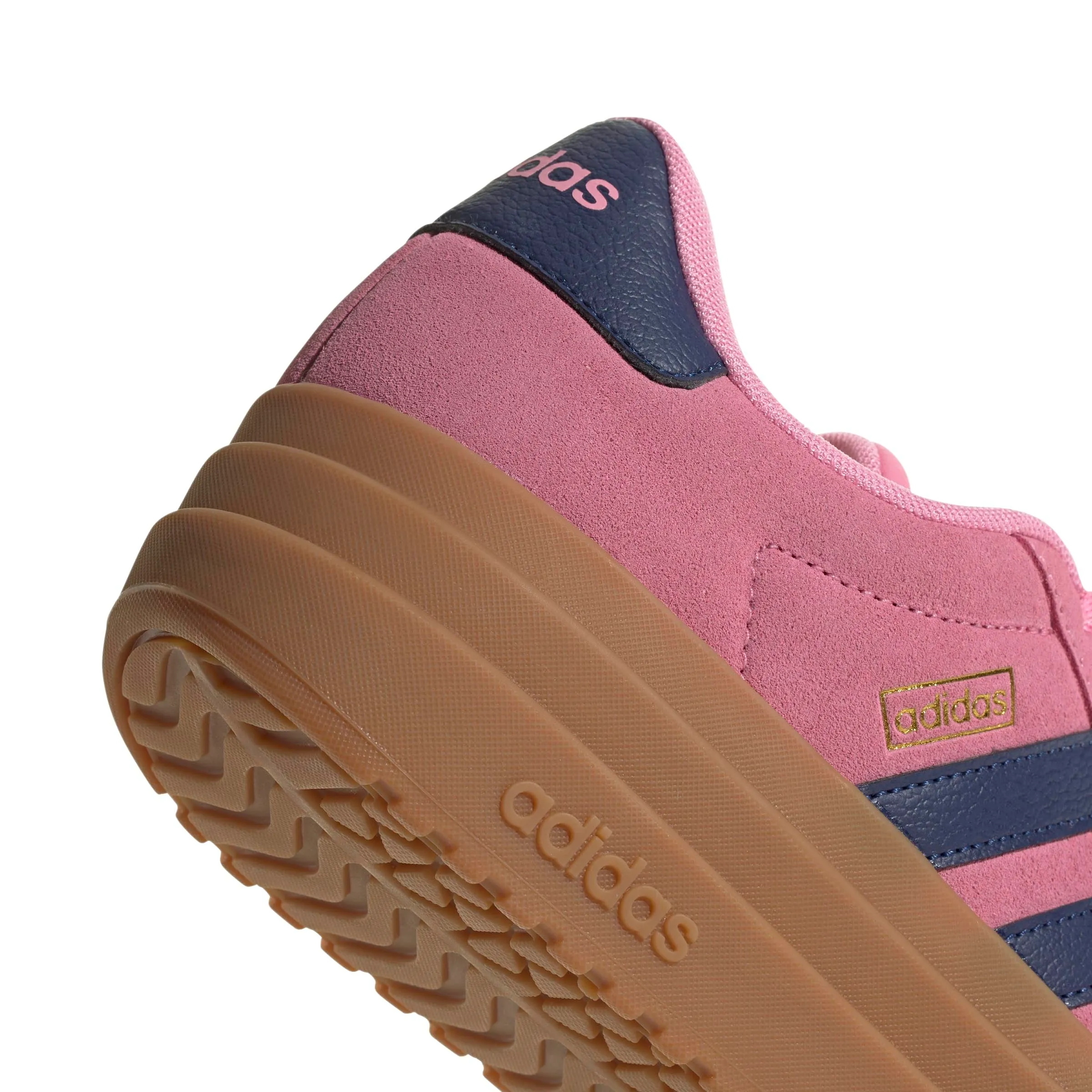 adidas VL Court Bold Shoes, Bliss Pink/Dark Blue/Gold Metallic, 42 EU - immagine 5