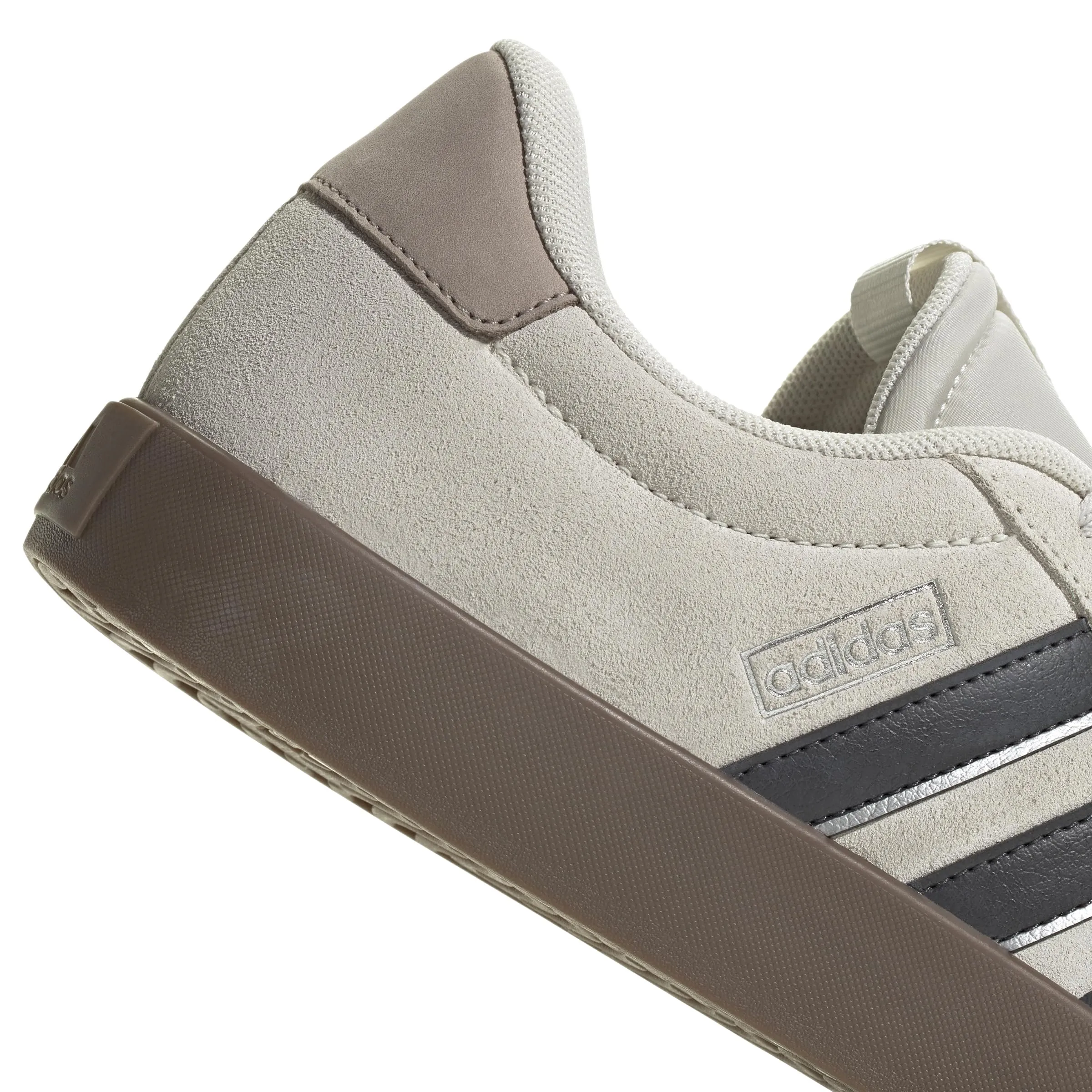 adidas VL Court Shoes, Orbit Grey/Carbon/Silver Met., 42 EU - immagine 5