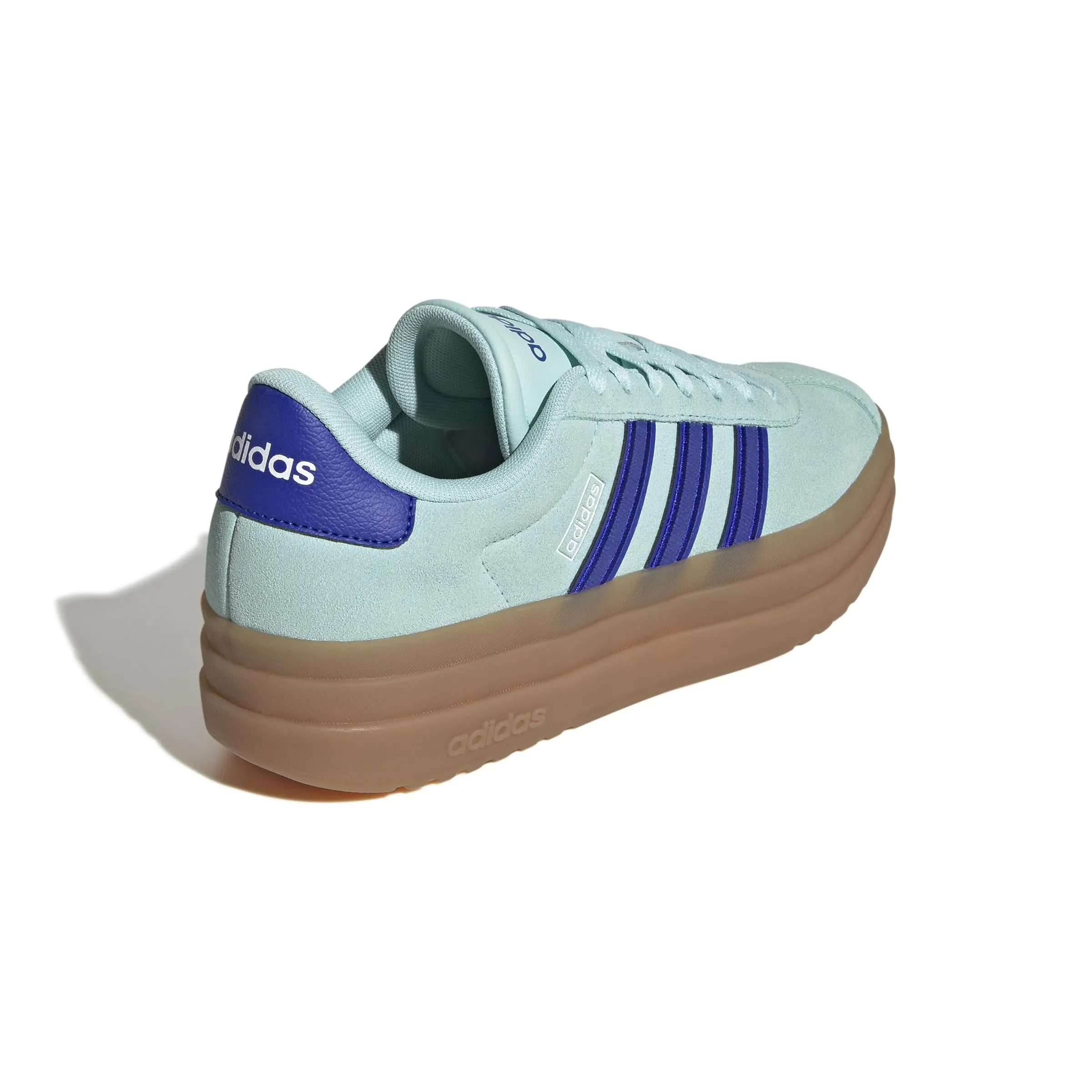 adidas VL Court Bold Women's Shoes, Semi Flash Aqua Lucid Blue Gum, 44 EU - immagine 5