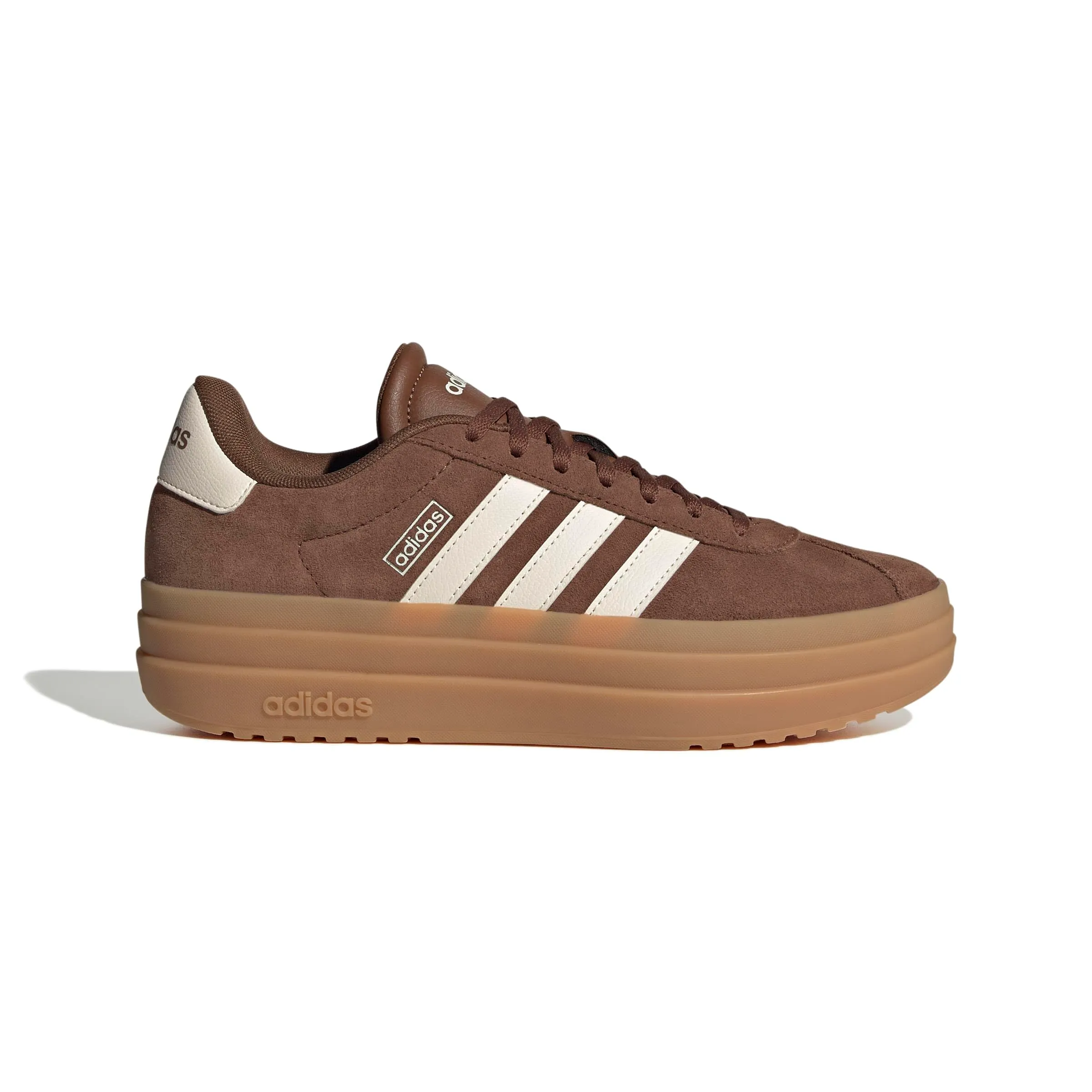 adidas VL Court Bold Shoes - Preloved Brown/Chalk White/Wonder Beige - 42 EU - immagine 2