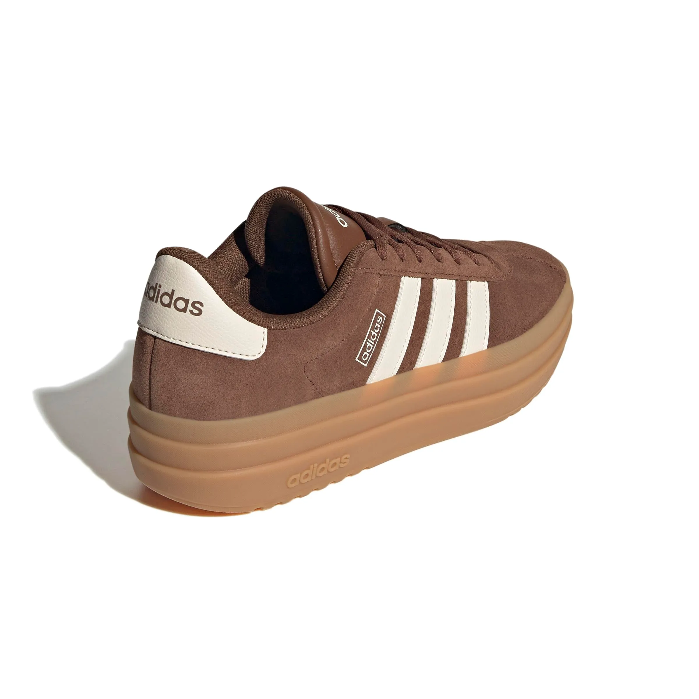 adidas VL Court Bold Shoes Brown/Chalk White/Wonder Beige, 40 EU - immagine 7