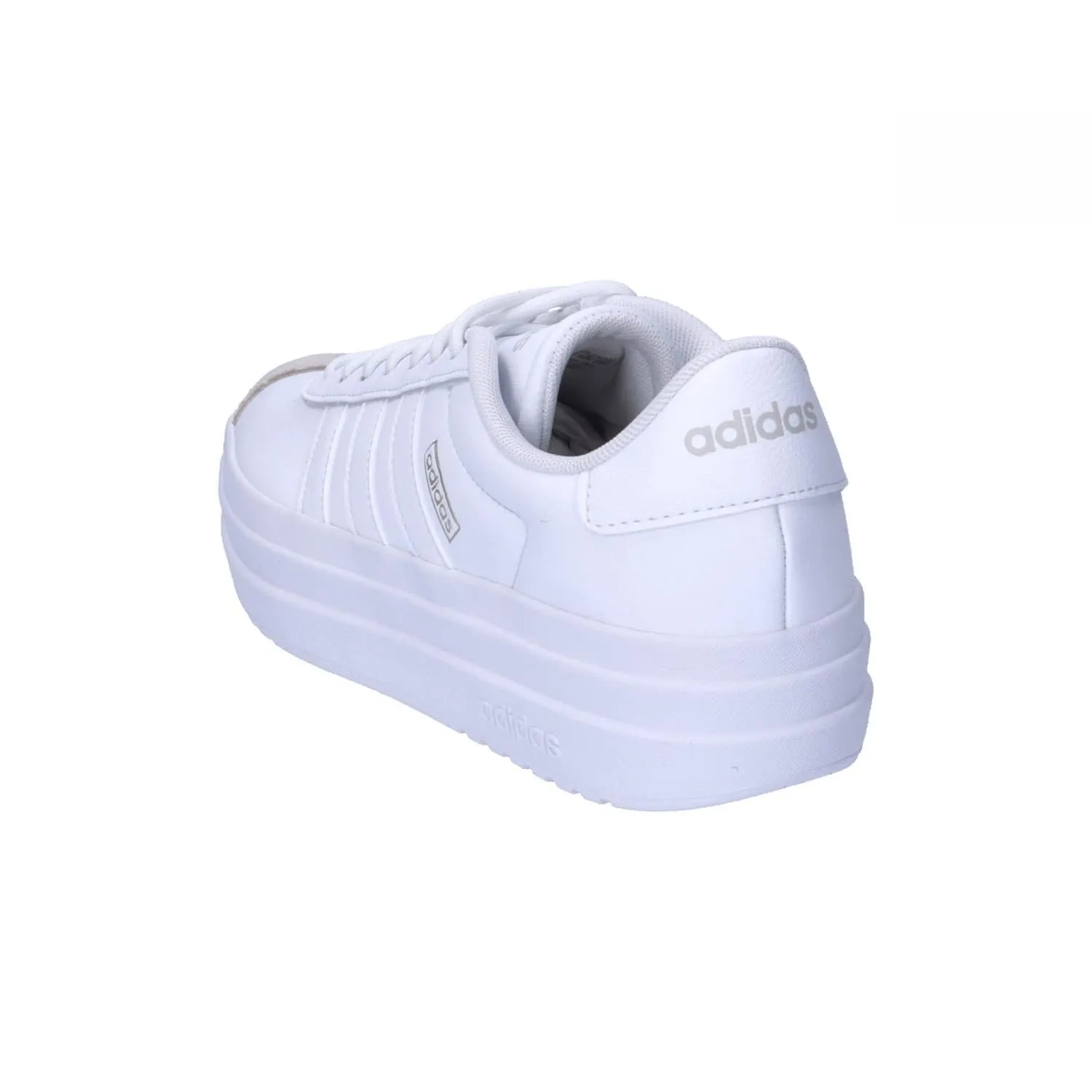 Adidas VL Court Bold Donna, Ftwwht/Ftwwht/Crywht, 41 1/3 EU - immagine 4