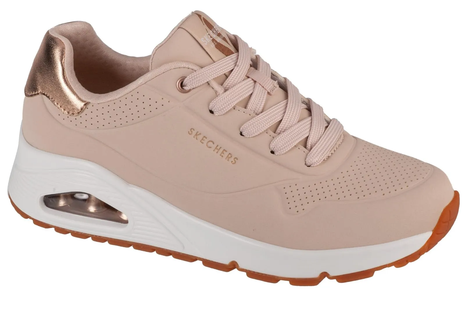 Skechers Uno Golden Air Women's Shoes, Natural, 38.5 EU - immagine 2