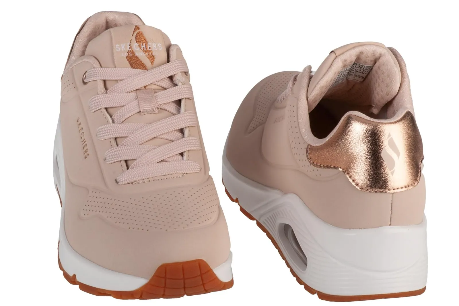 Skechers Uno Golden Air Women's Shoes, Natural, 38.5 EU - immagine 6