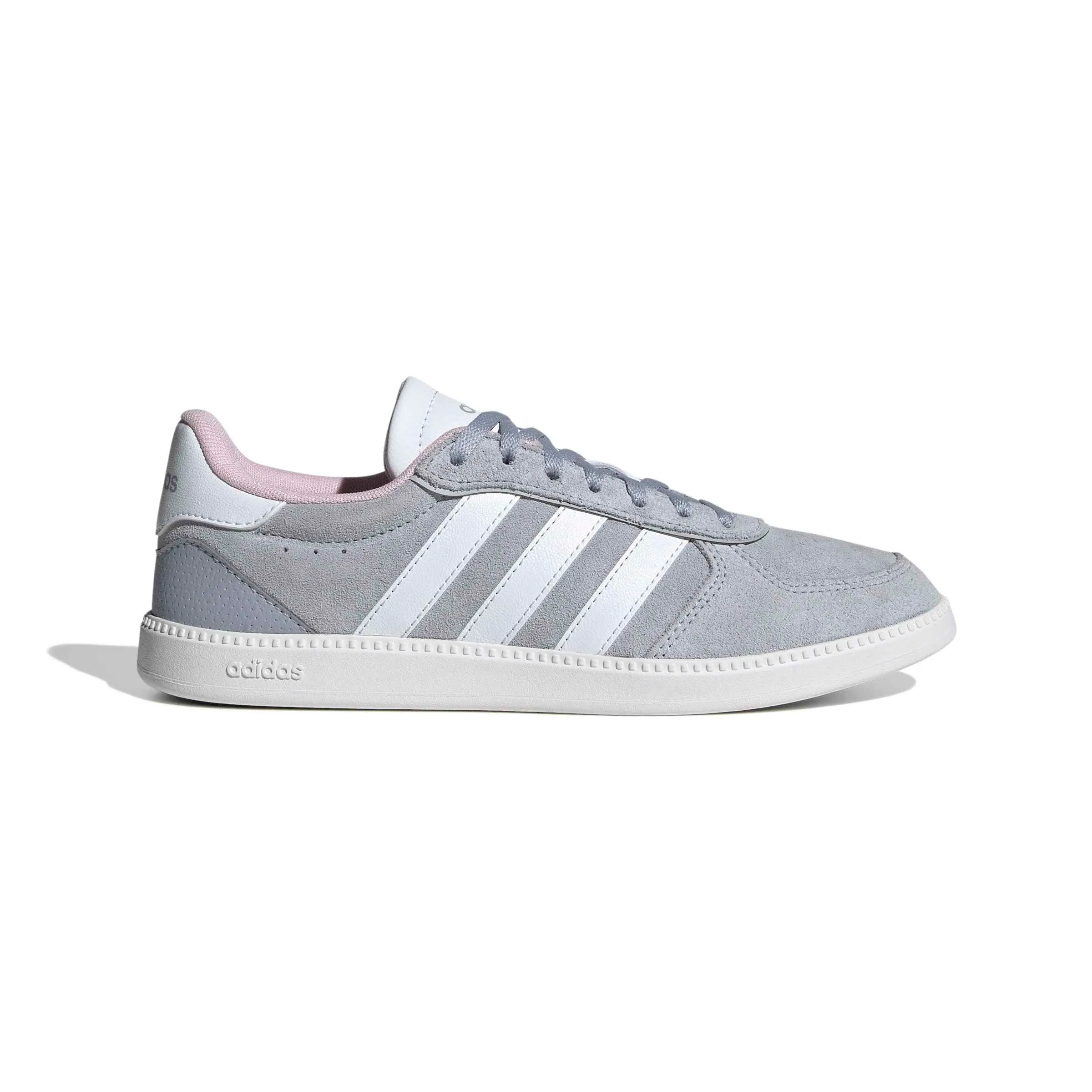 adidas Breaknet Sleek Shoes, Halo Silver/Ftwr White/Grey Two, 40 2/3 EU - immagine 2