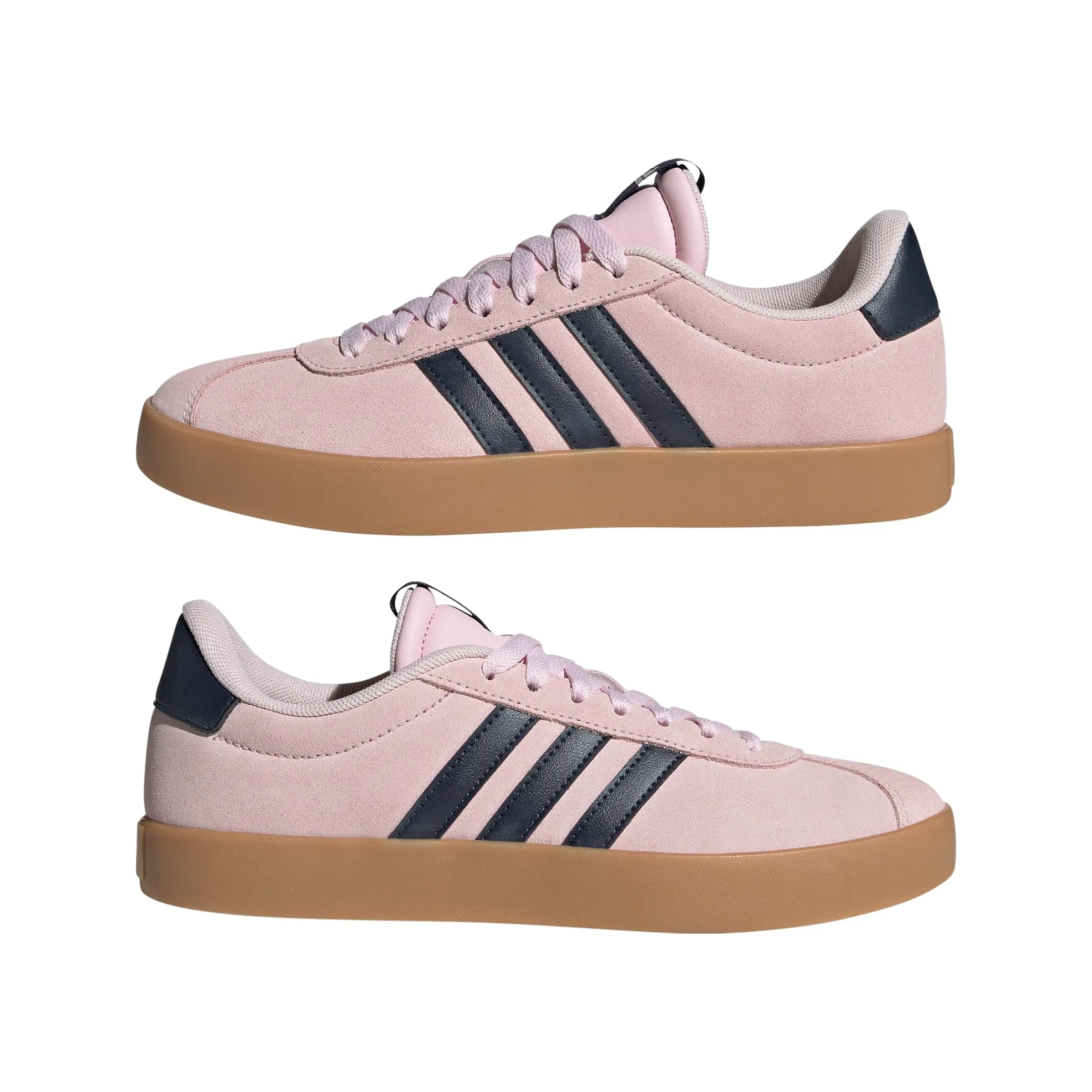 adidas Donna VL Court 3.0 Shoes, Clear Pink/Legend Ink/Gum 3, 36 2/3 EU - immagine 9