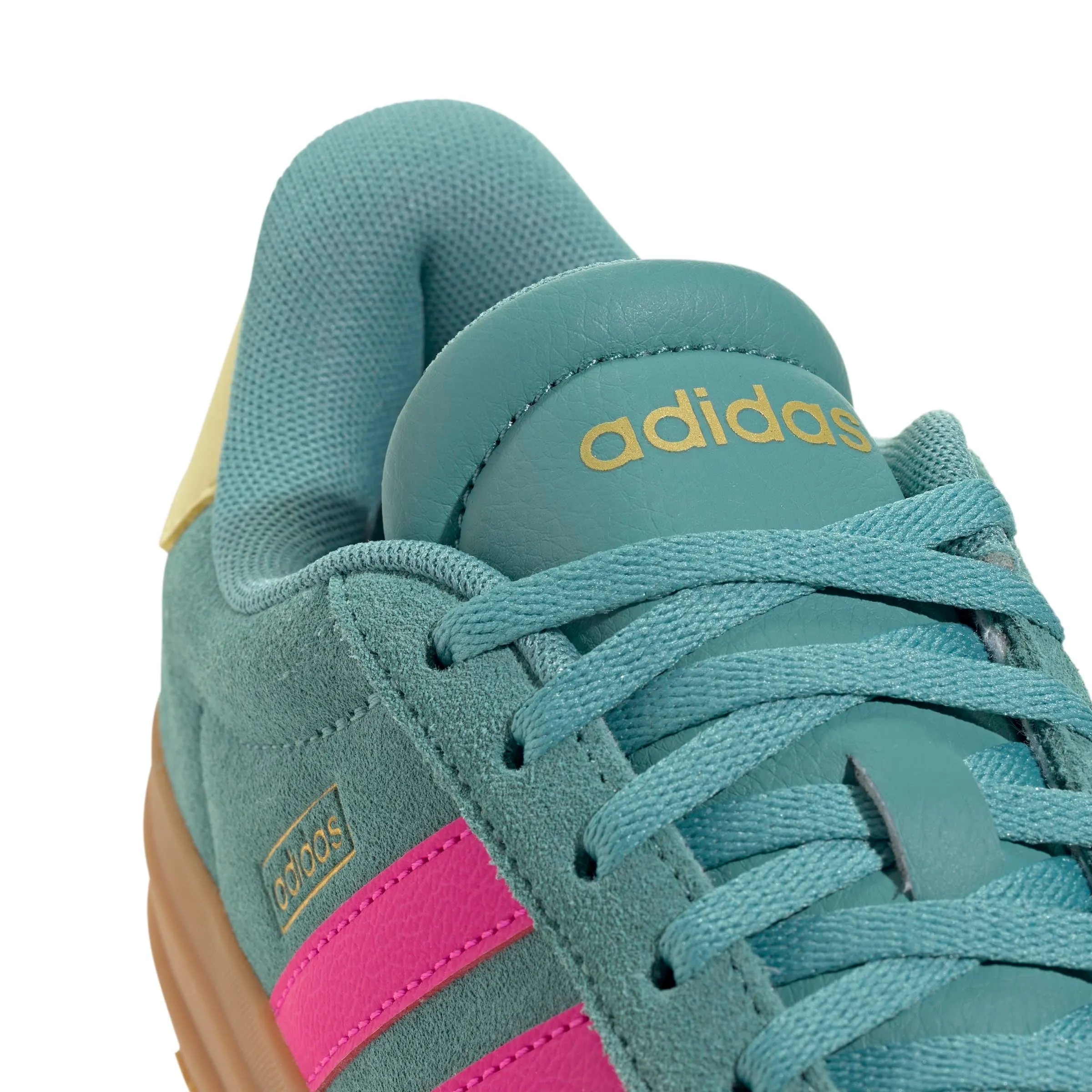 Adidas VL Court Bold Shoes, Powder Teal/Shock Pink/Powder Yellow, 42 EU - immagine 4
