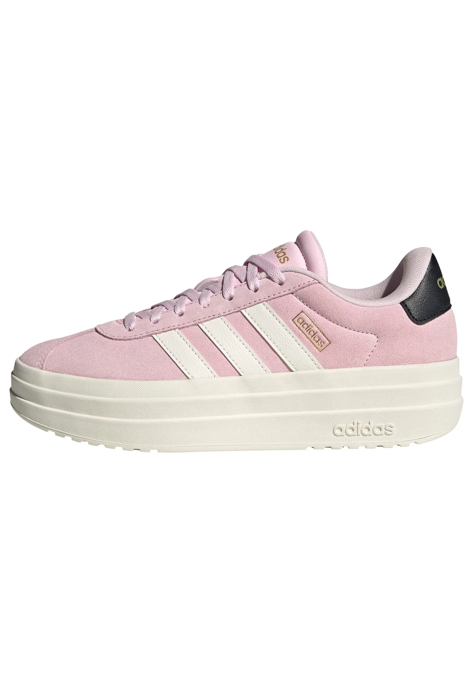 adidas VL Court Bold Shoes, Clear Pink/Core White/Core Black, 44 EU - immagine 1